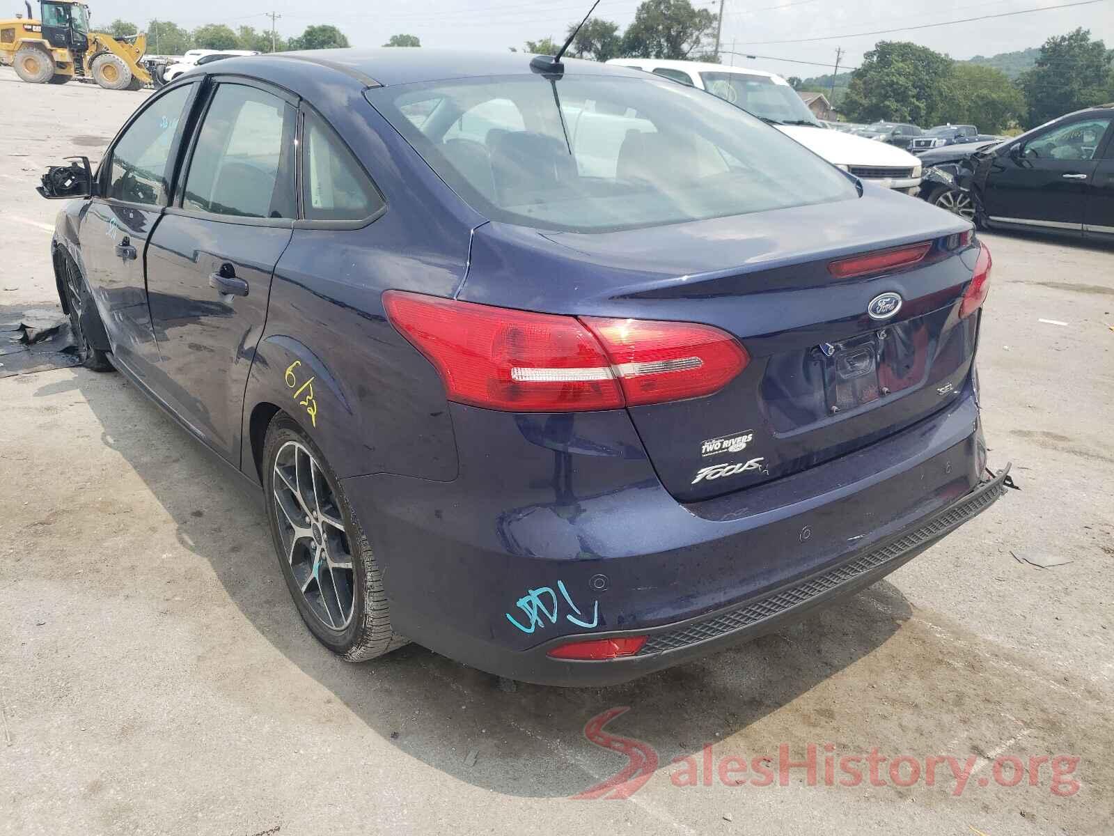 1FADP3H24HL274841 2017 FORD FOCUS