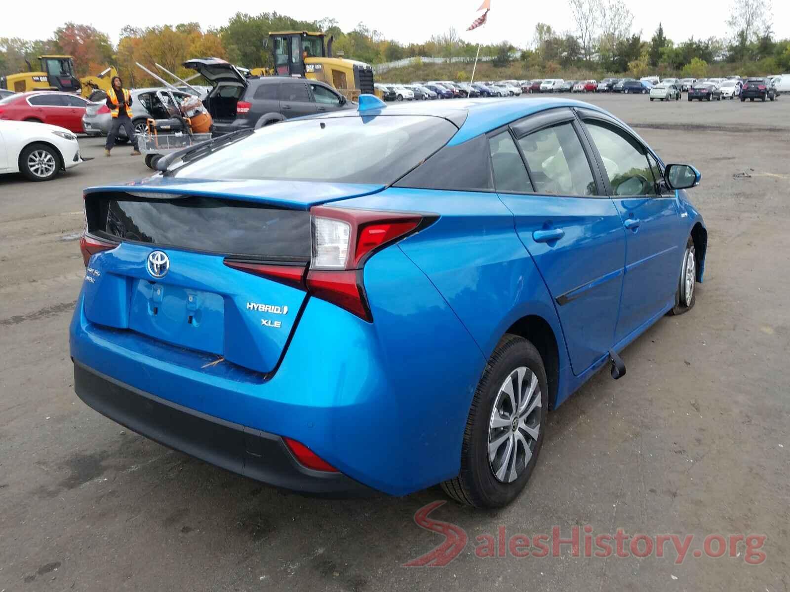 JTDL9RFU7L3015728 2020 TOYOTA PRIUS