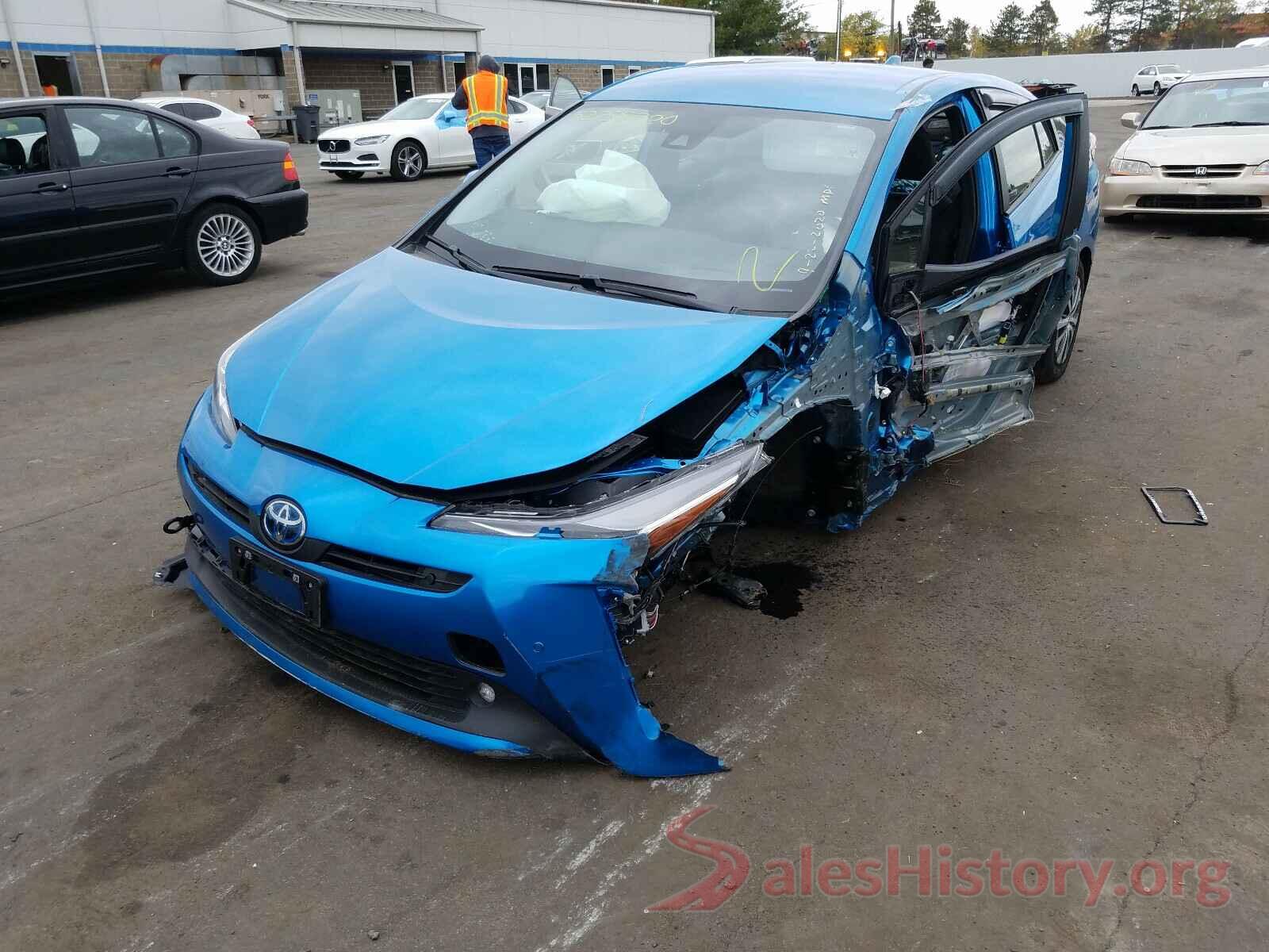 JTDL9RFU7L3015728 2020 TOYOTA PRIUS