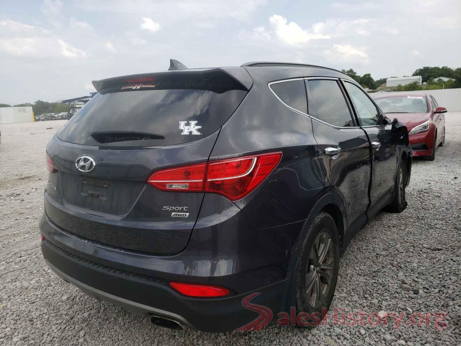 5XYZUDLB8GG321384 2016 HYUNDAI SANTA FE