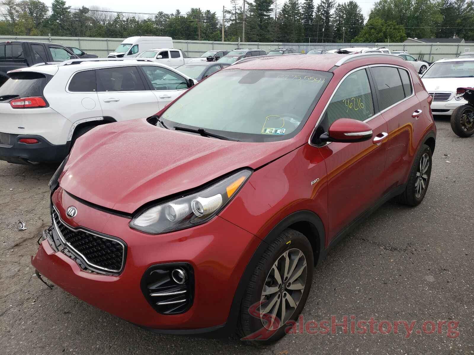 KNDPNCAC6K7499309 2019 KIA SPORTAGE