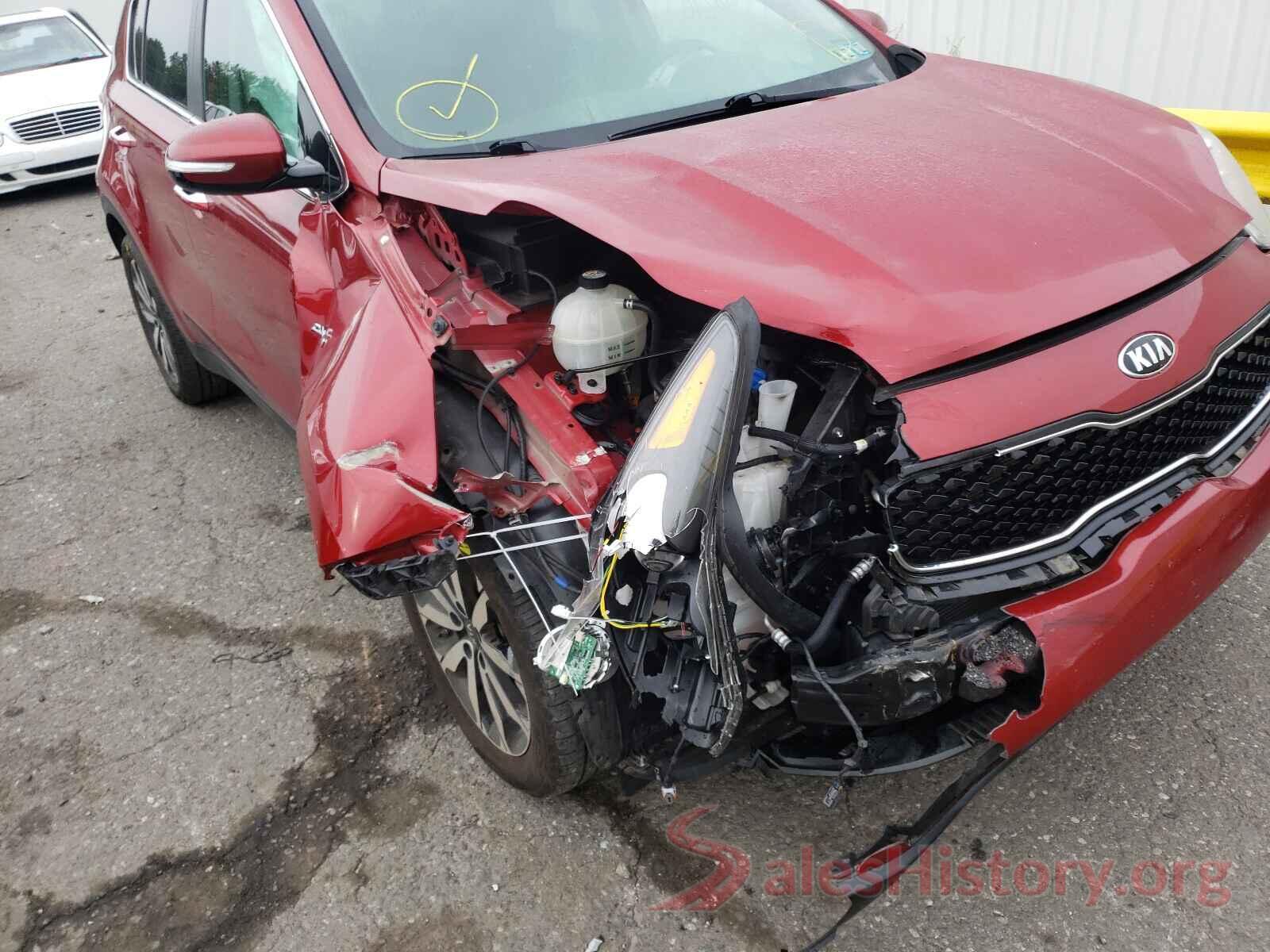 KNDPNCAC6K7499309 2019 KIA SPORTAGE