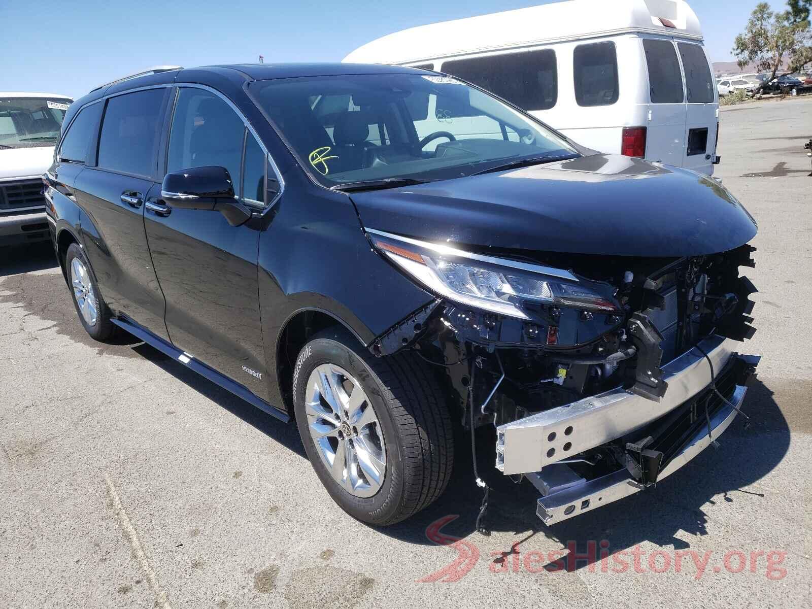 5TDZSKFC6MS031237 2021 TOYOTA SIENNA