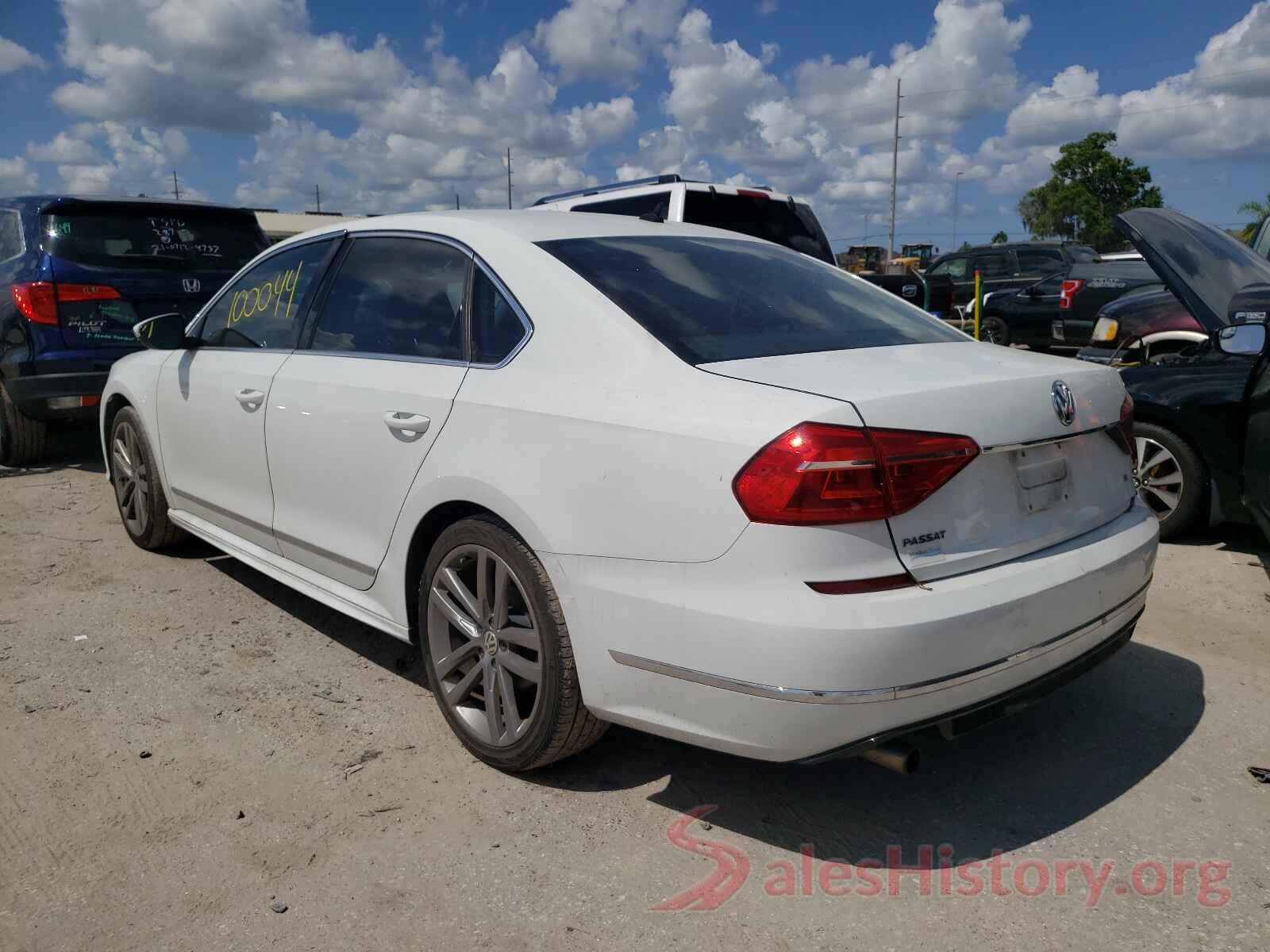 1VWAT7A39GC048468 2016 VOLKSWAGEN PASSAT