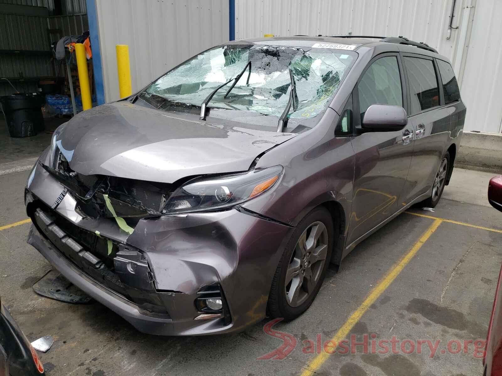 5TDXZ3DCXLS041621 2020 TOYOTA SIENNA