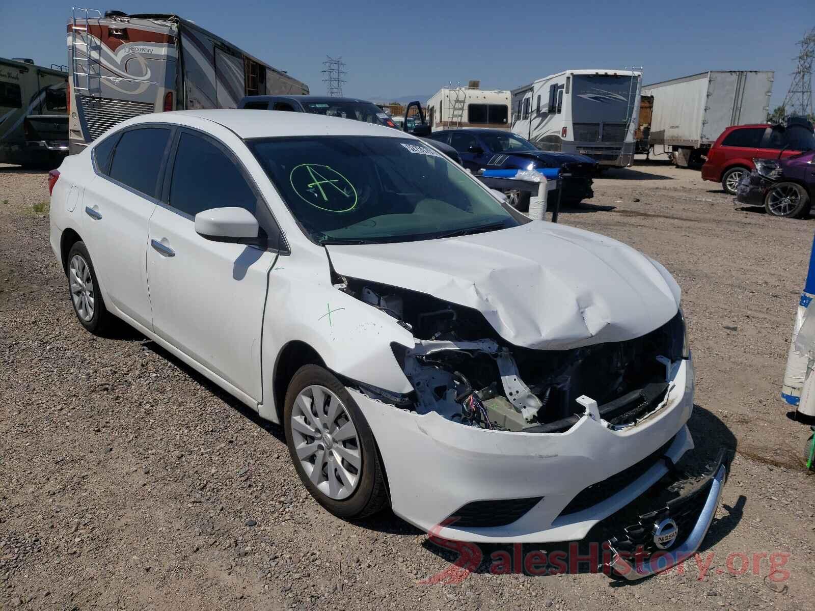 3N1AB7APXHY254905 2017 NISSAN SENTRA