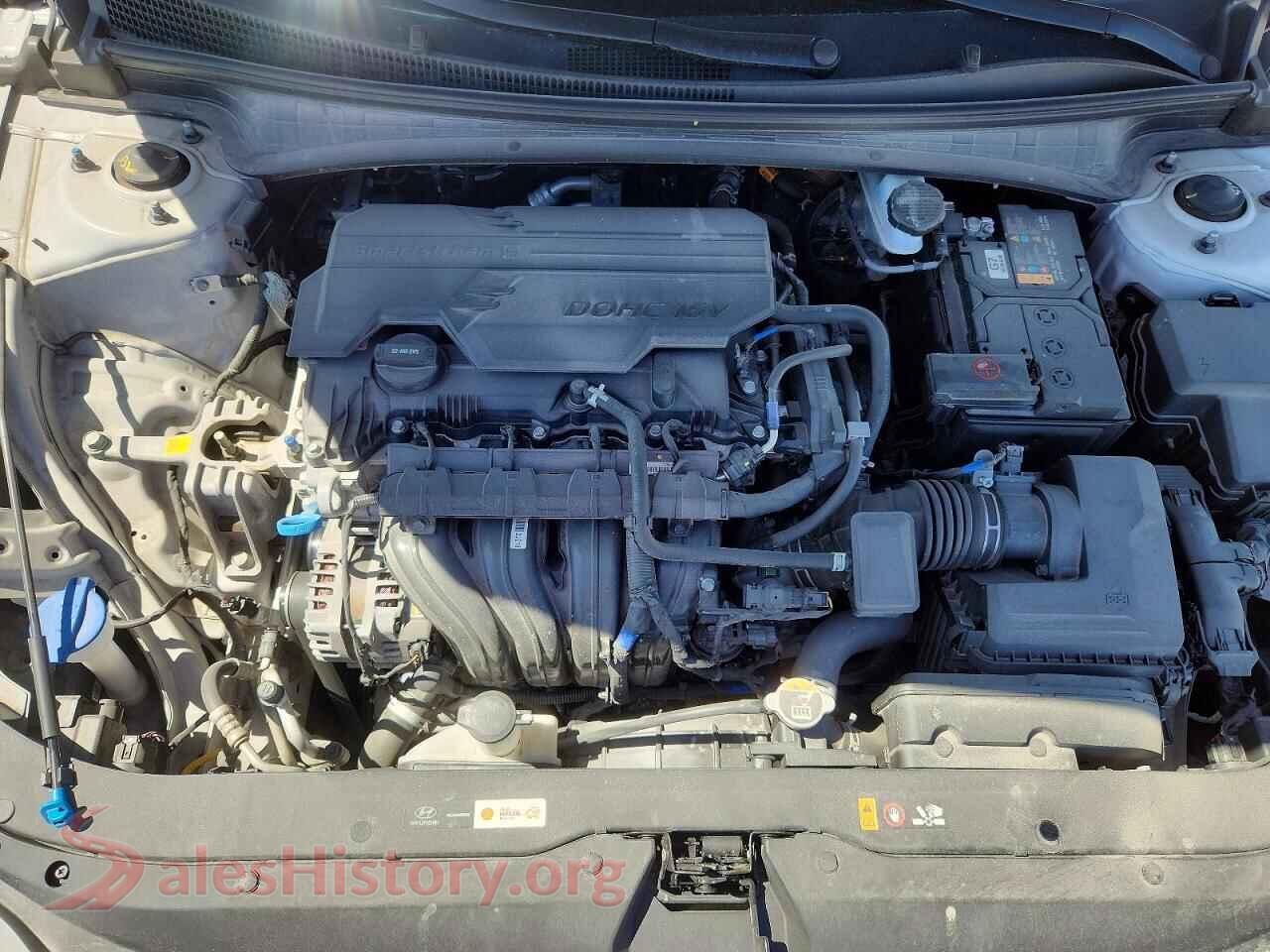 2025 HYUNDAI ELANTRA VIN KMHLM4DG6SU096885, VIN plate