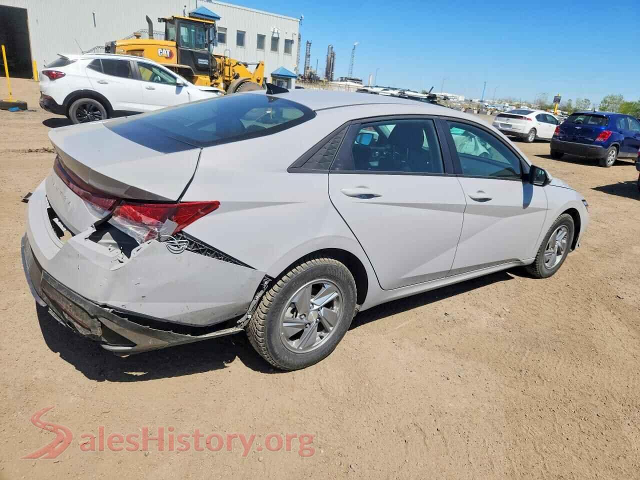 2025 HYUNDAI ELANTRA VIN KMHLM4DG6SU096885, right side view