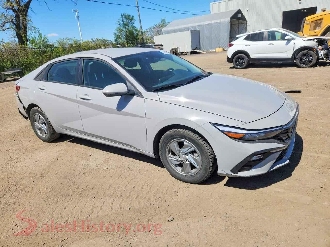 2025 HYUNDAI ELANTRA VIN KMHLM4DG6SU096885, rear 3/4 view