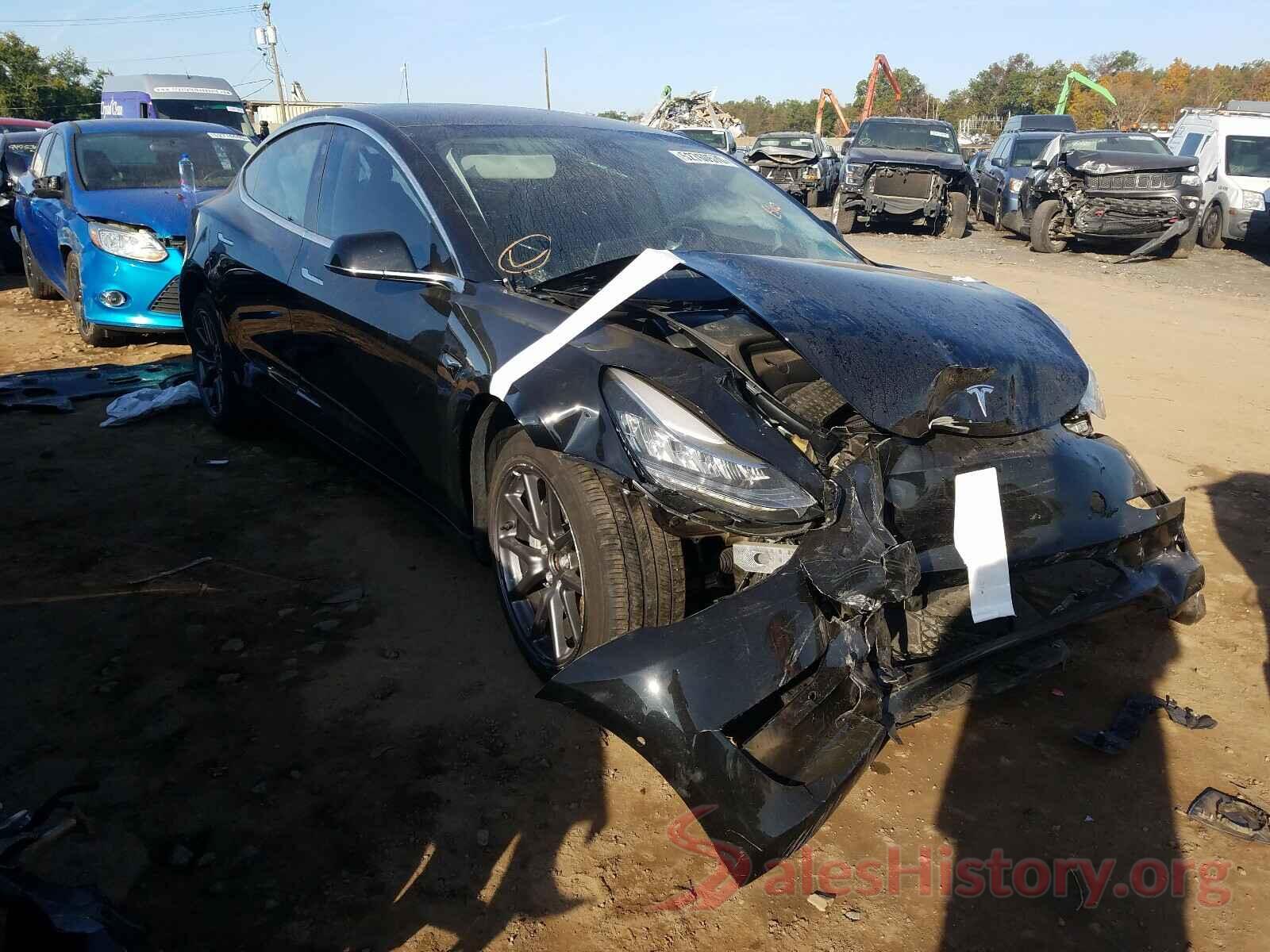 5YJ3E1EB1KF208813 2019 TESLA MODEL 3