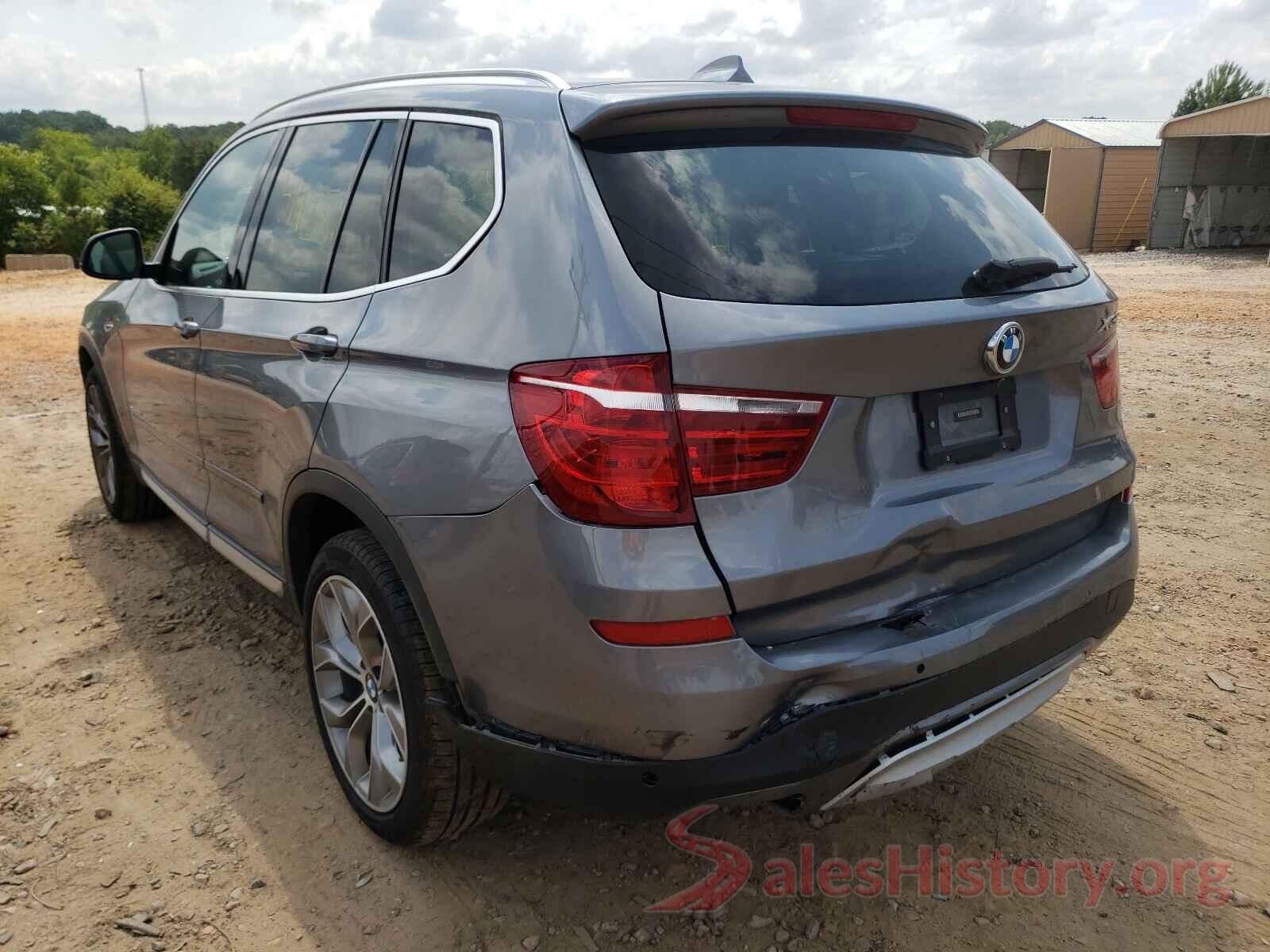 5UXWX9C5XG0D69607 2016 BMW X3