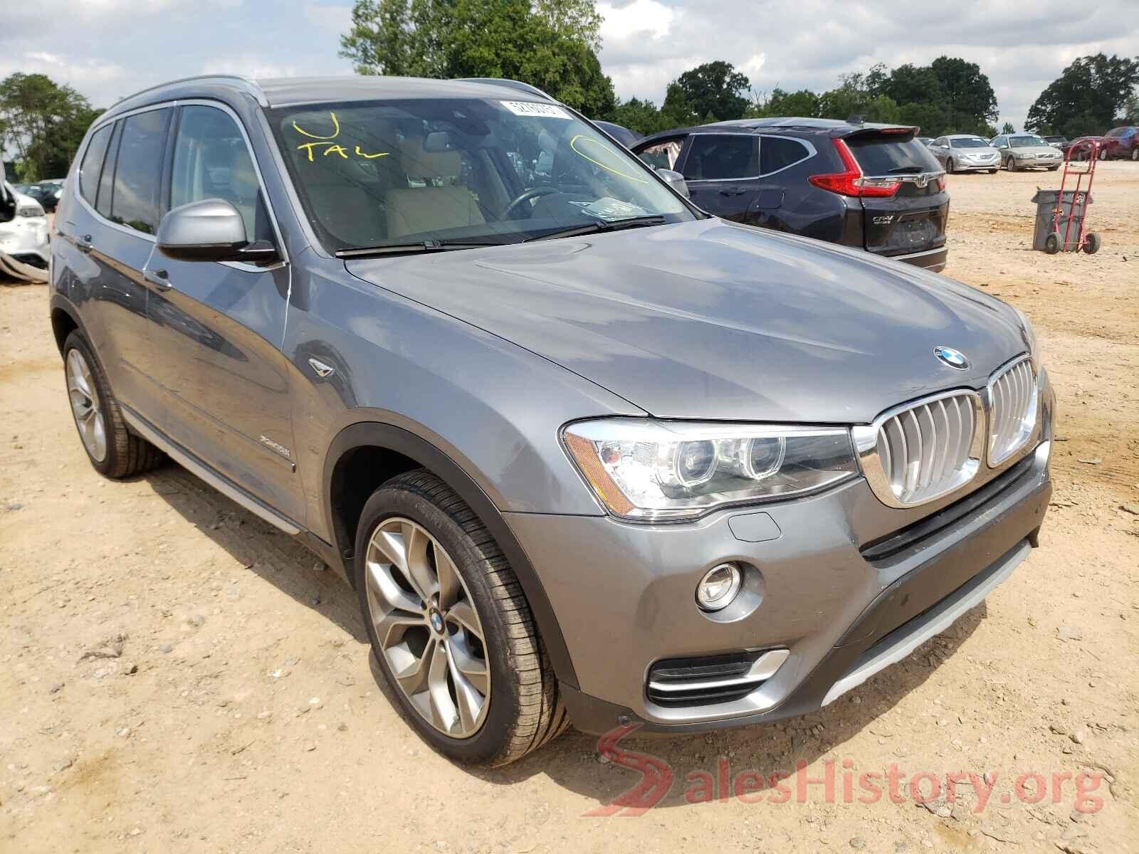 5UXWX9C5XG0D69607 2016 BMW X3