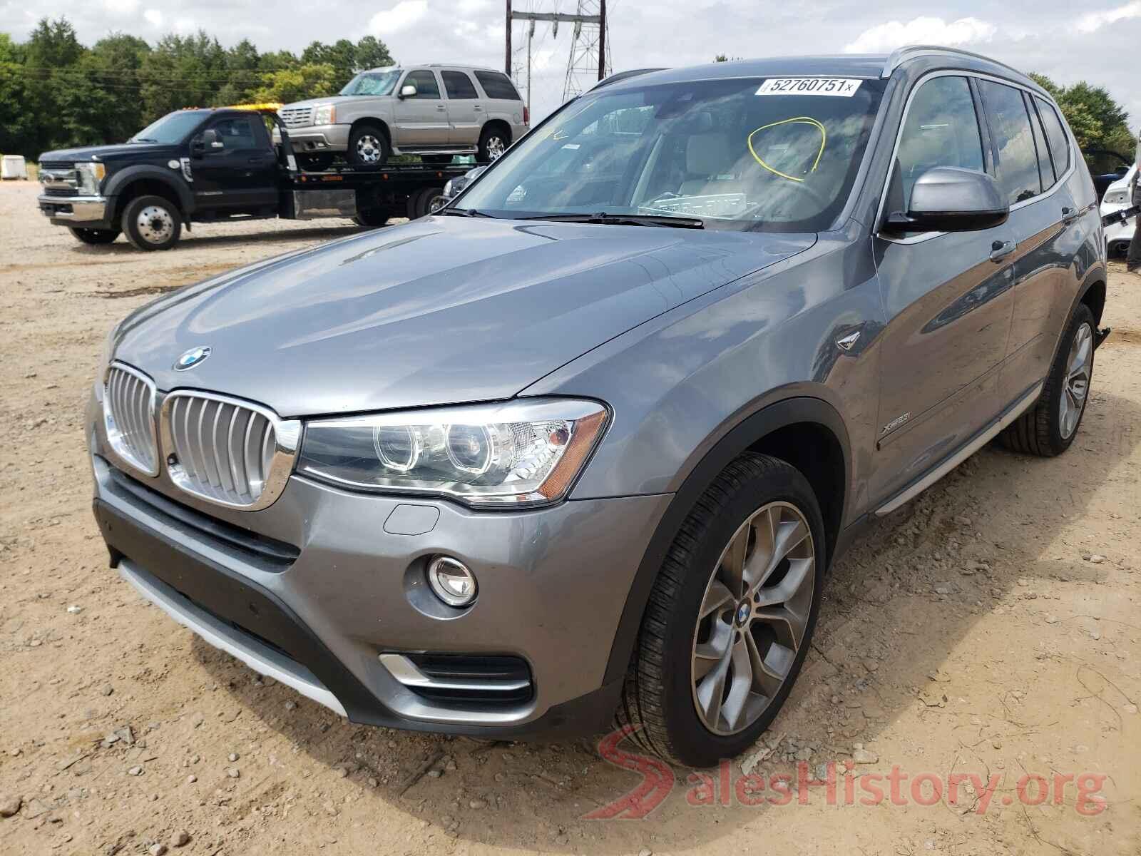 5UXWX9C5XG0D69607 2016 BMW X3