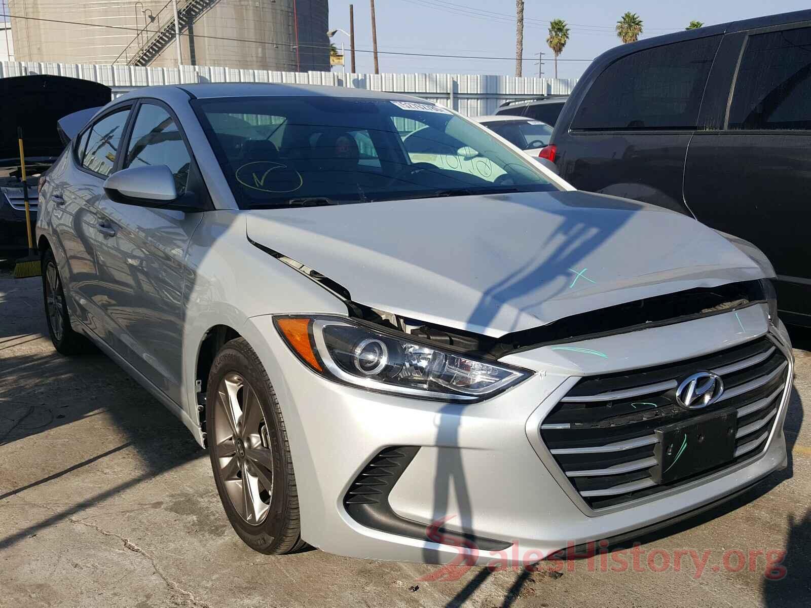 5NPD84LF7JH258702 2018 HYUNDAI ELANTRA