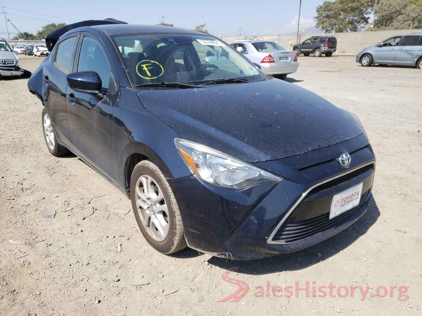 3MYDLBYV4HY194183 2017 TOYOTA YARIS