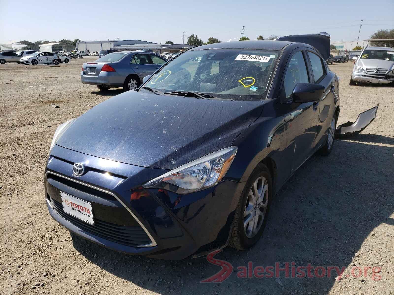 3MYDLBYV4HY194183 2017 TOYOTA YARIS