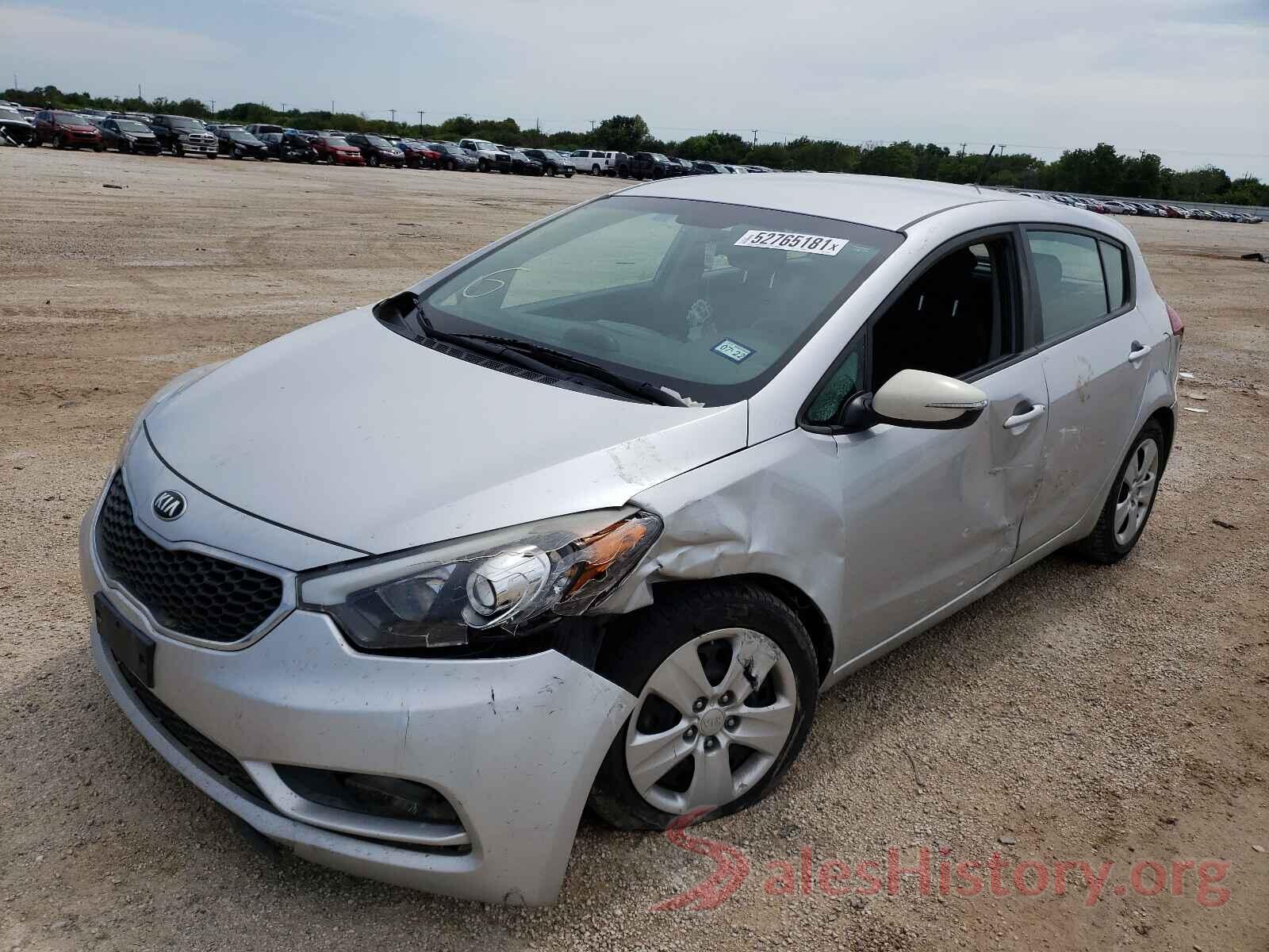 KNAFK5A88G5629506 2016 KIA FORTE