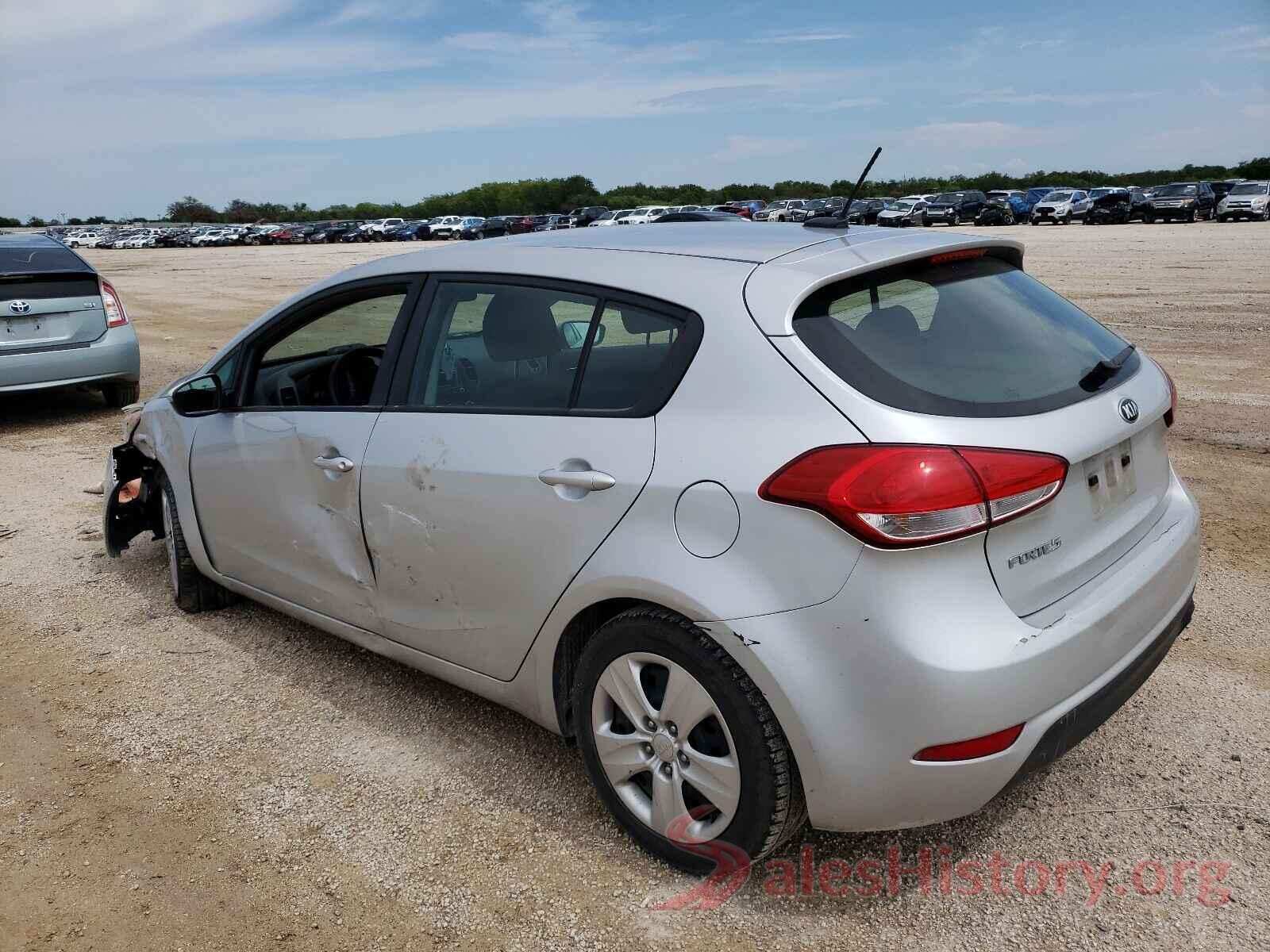 KNAFK5A88G5629506 2016 KIA FORTE