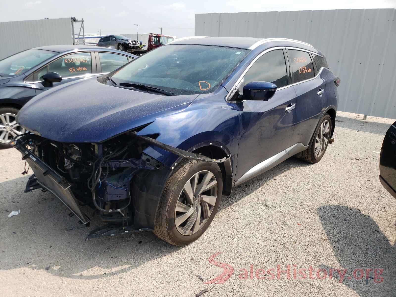 5N1AZ2MS3KN164832 2019 NISSAN MURANO