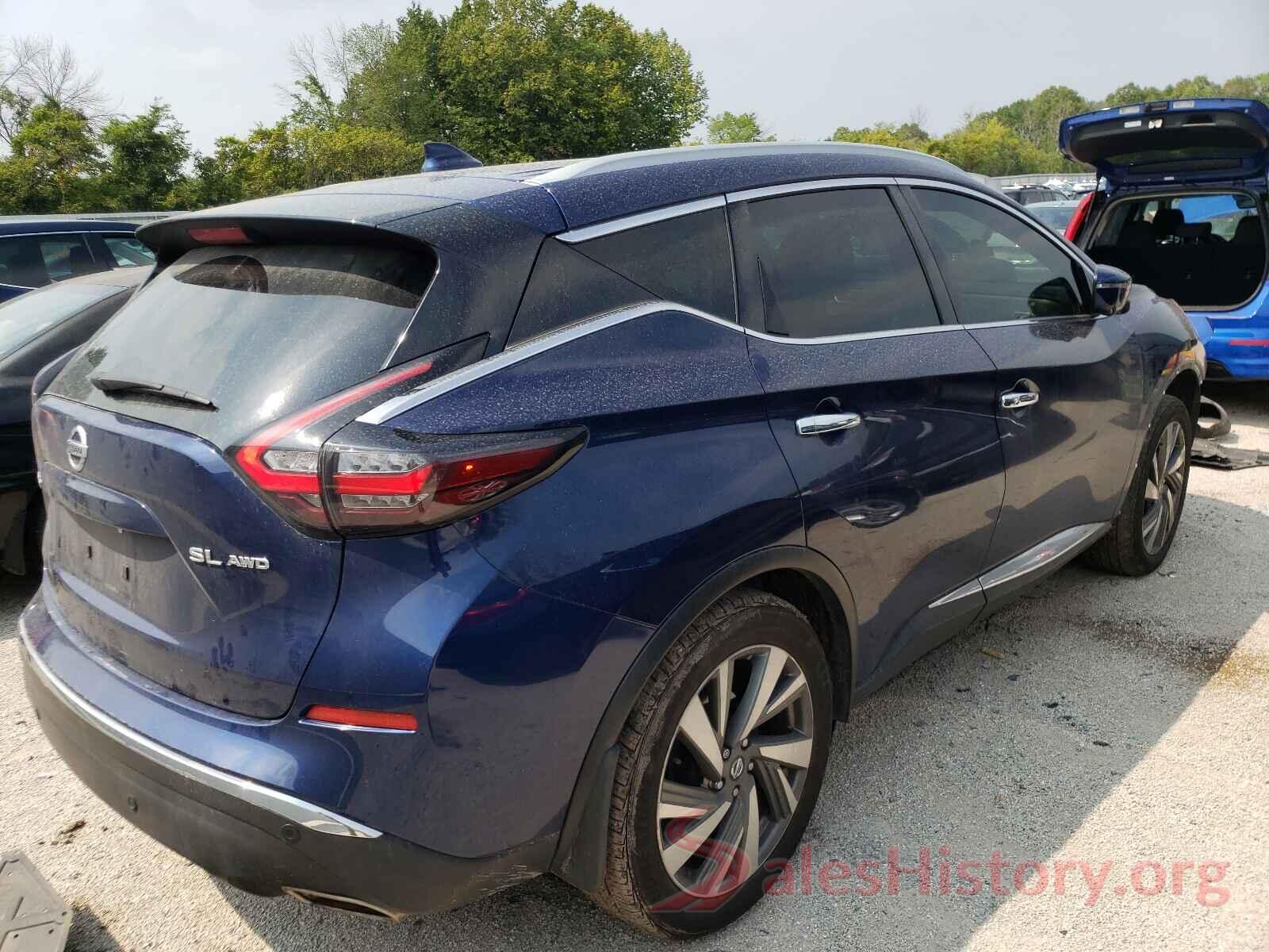 5N1AZ2MS3KN164832 2019 NISSAN MURANO