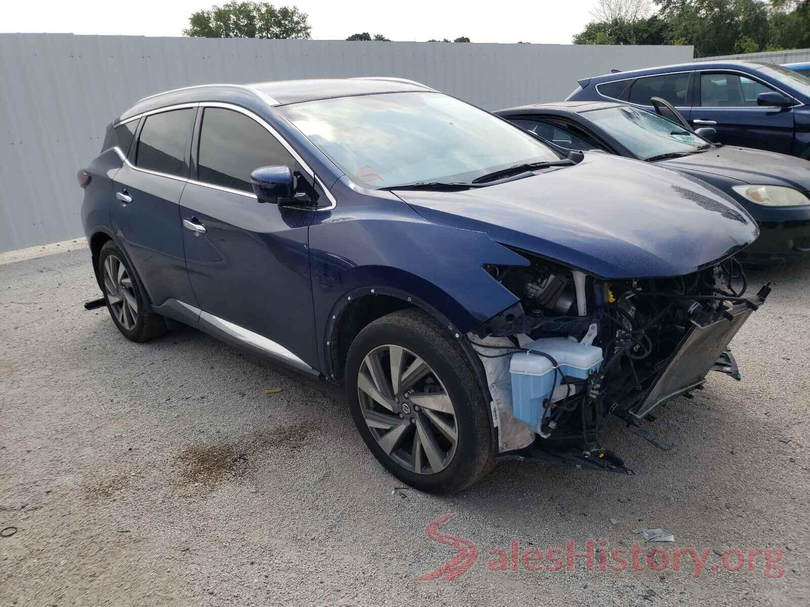 5N1AZ2MS3KN164832 2019 NISSAN MURANO