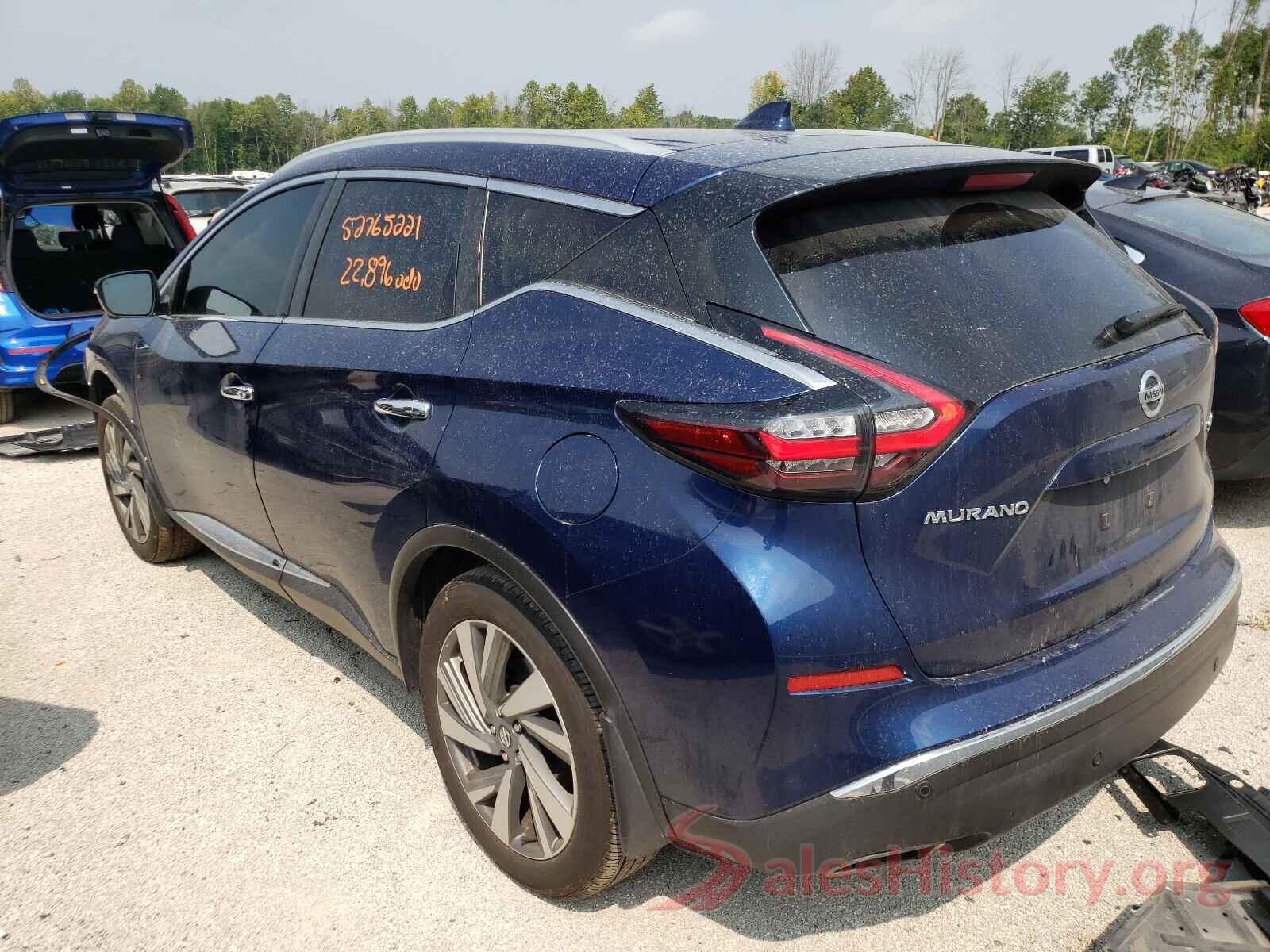 5N1AZ2MS3KN164832 2019 NISSAN MURANO