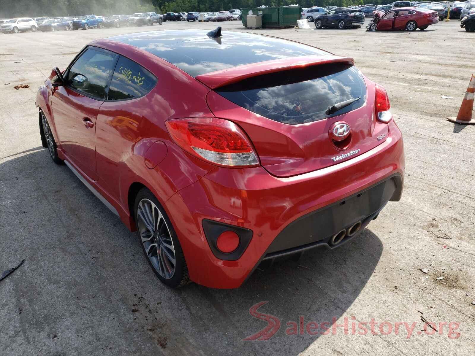 KMHTC6AEXGU304050 2016 HYUNDAI VELOSTER