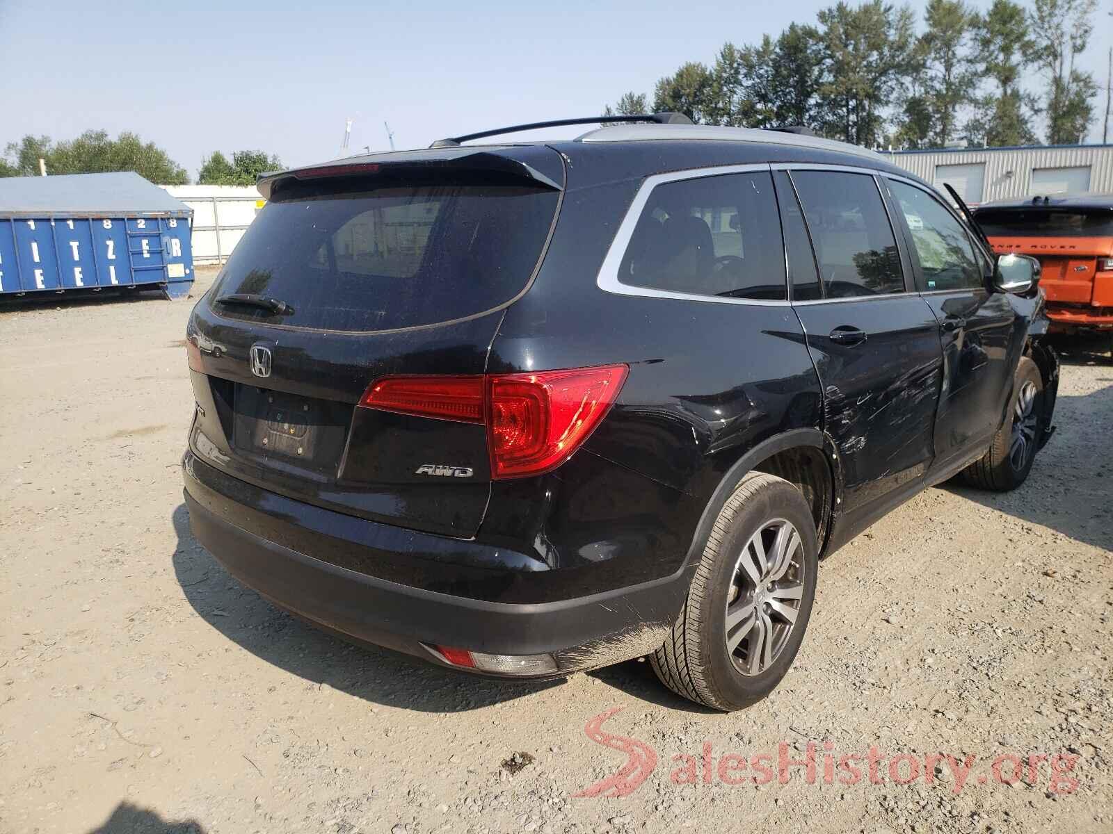 5FNYF6H59GB067518 2016 HONDA PILOT