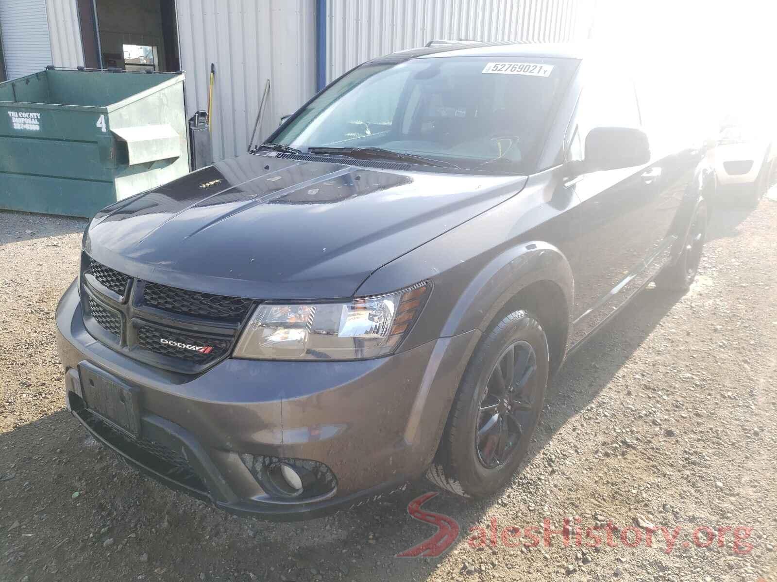 3C4PDCBG6KT837808 2019 DODGE JOURNEY