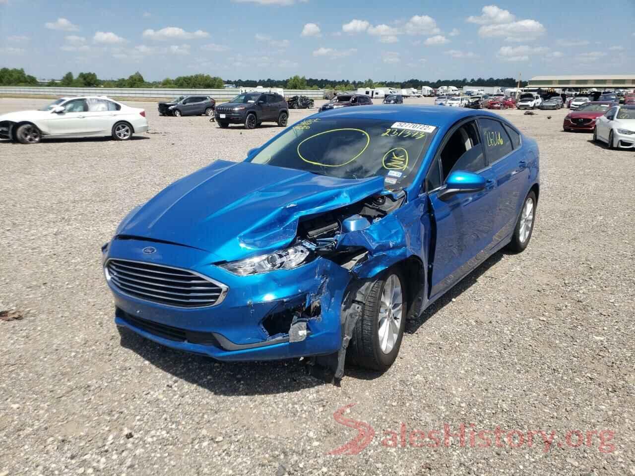 3FA6P0HD9LR231373 2020 FORD FUSION