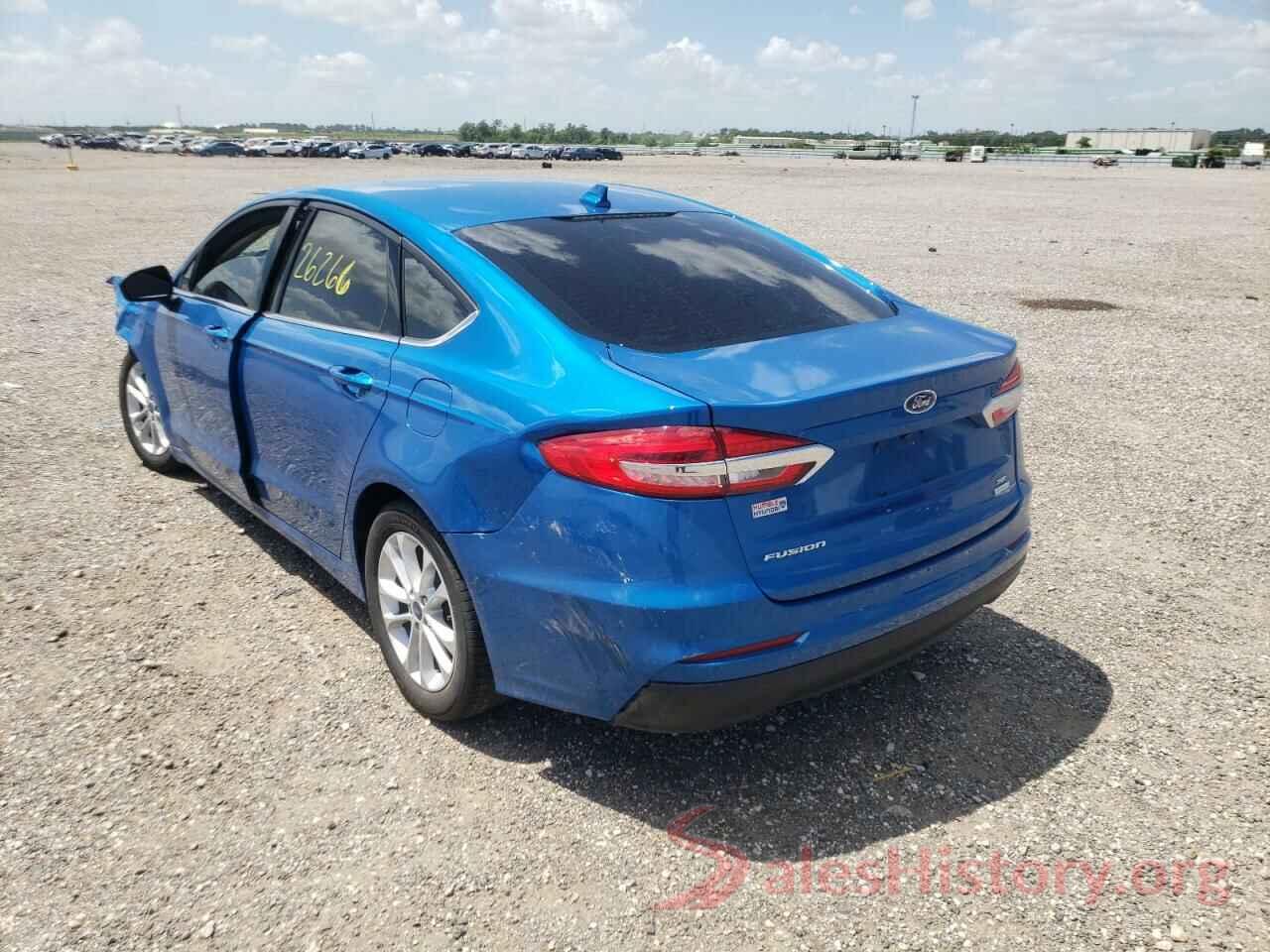 3FA6P0HD9LR231373 2020 FORD FUSION