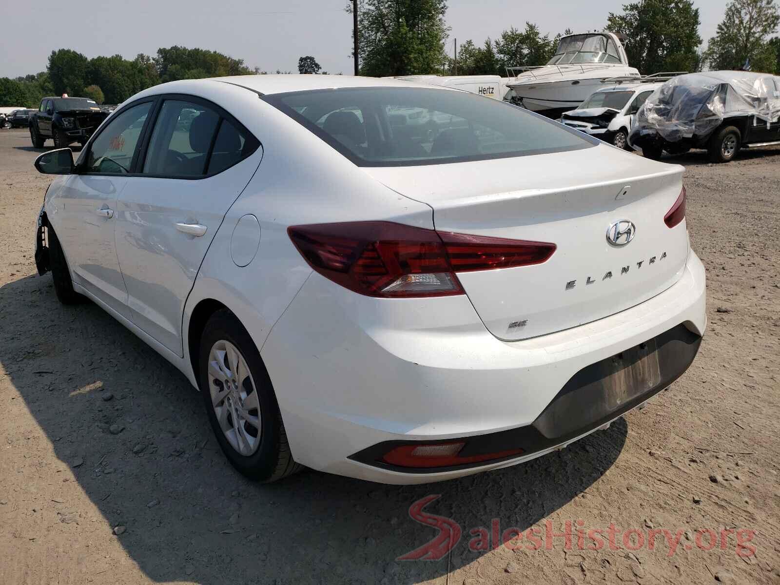 5NPD74LF7KH438427 2019 HYUNDAI ELANTRA