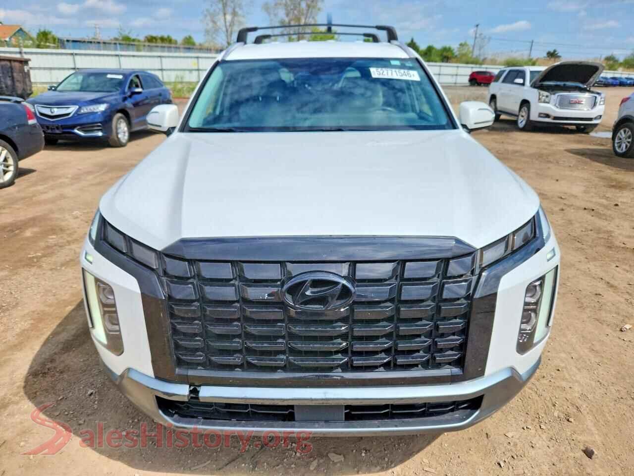 2024 HYUNDAI PALISADE VIN KM8R2DGE5RU725413, rear view
