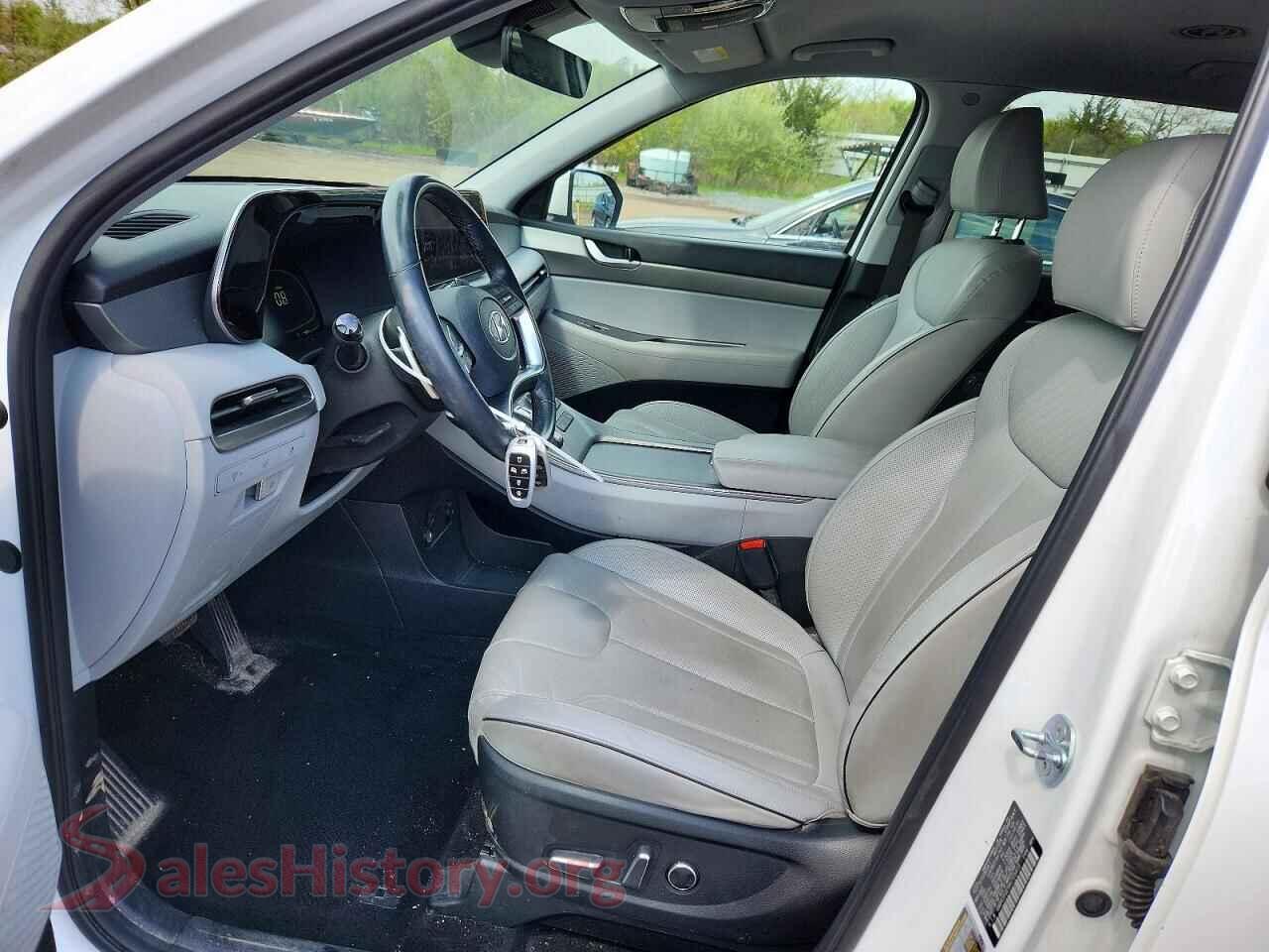 2024 HYUNDAI PALISADE VIN KM8R2DGE5RU725413, engine bay