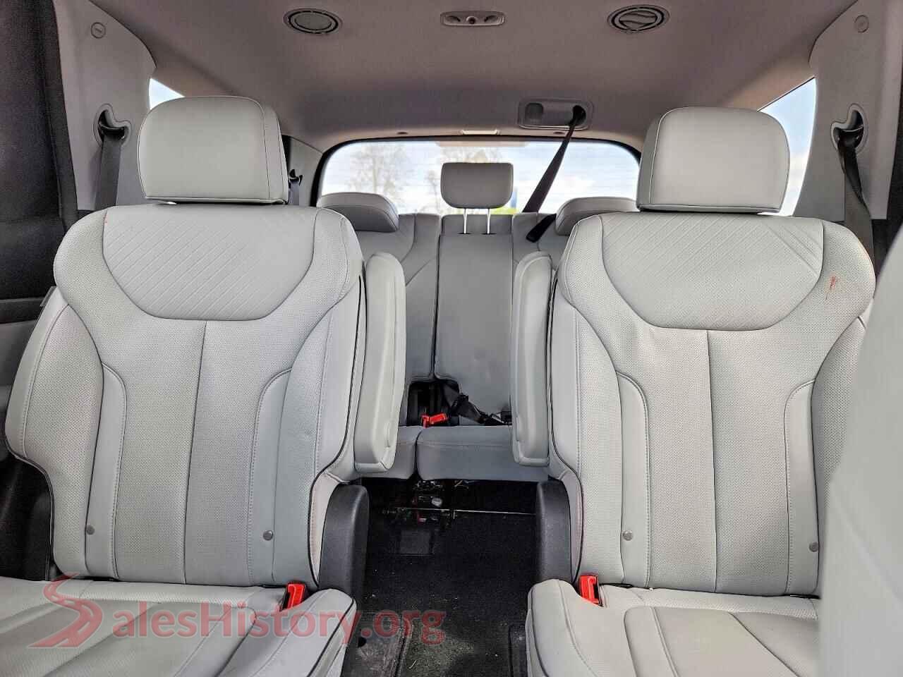 2024 HYUNDAI PALISADE VIN KM8R2DGE5RU725413, odometer mileage