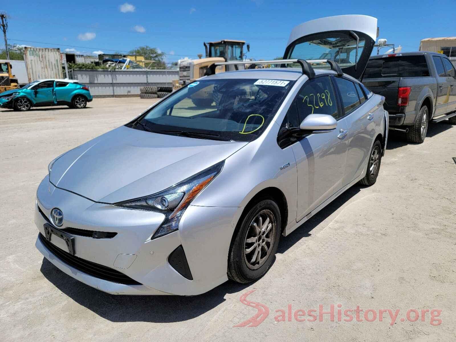 JTDKBRFUXJ3589513 2018 TOYOTA PRIUS