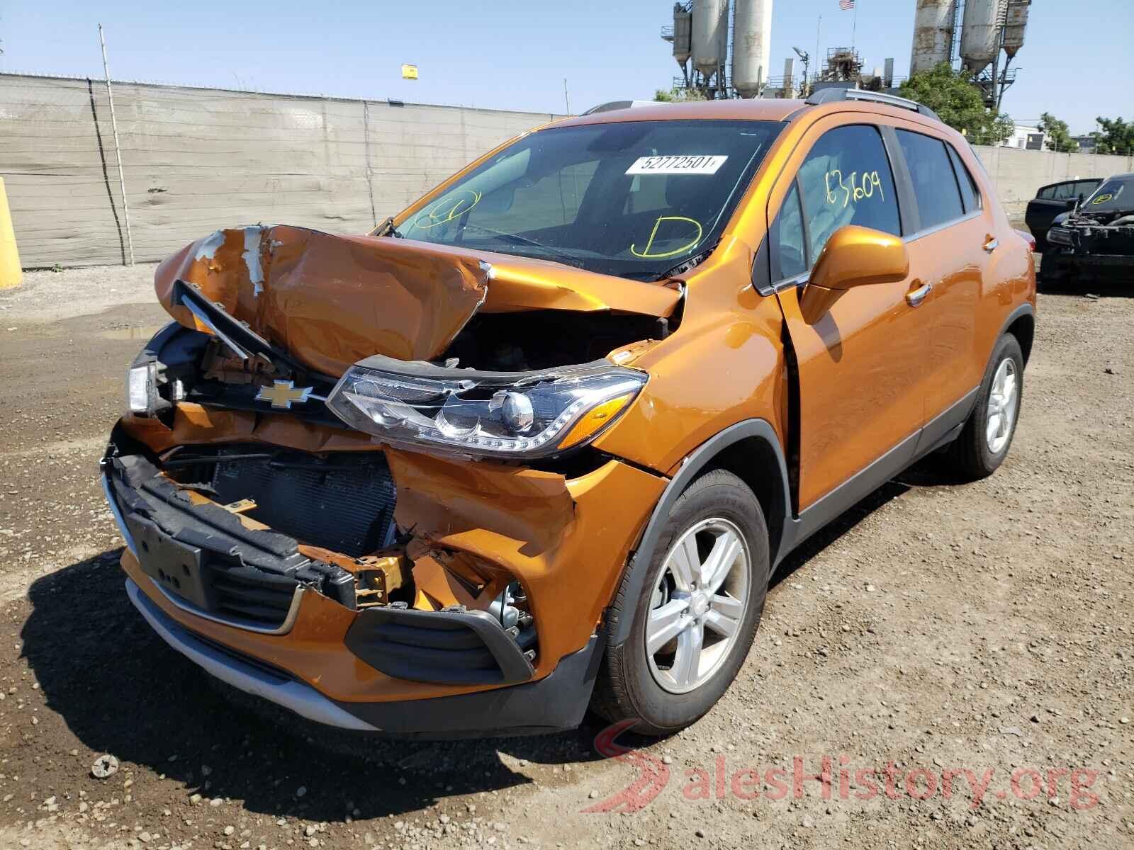 3GNCJLSB3HL157439 2017 CHEVROLET TRAX