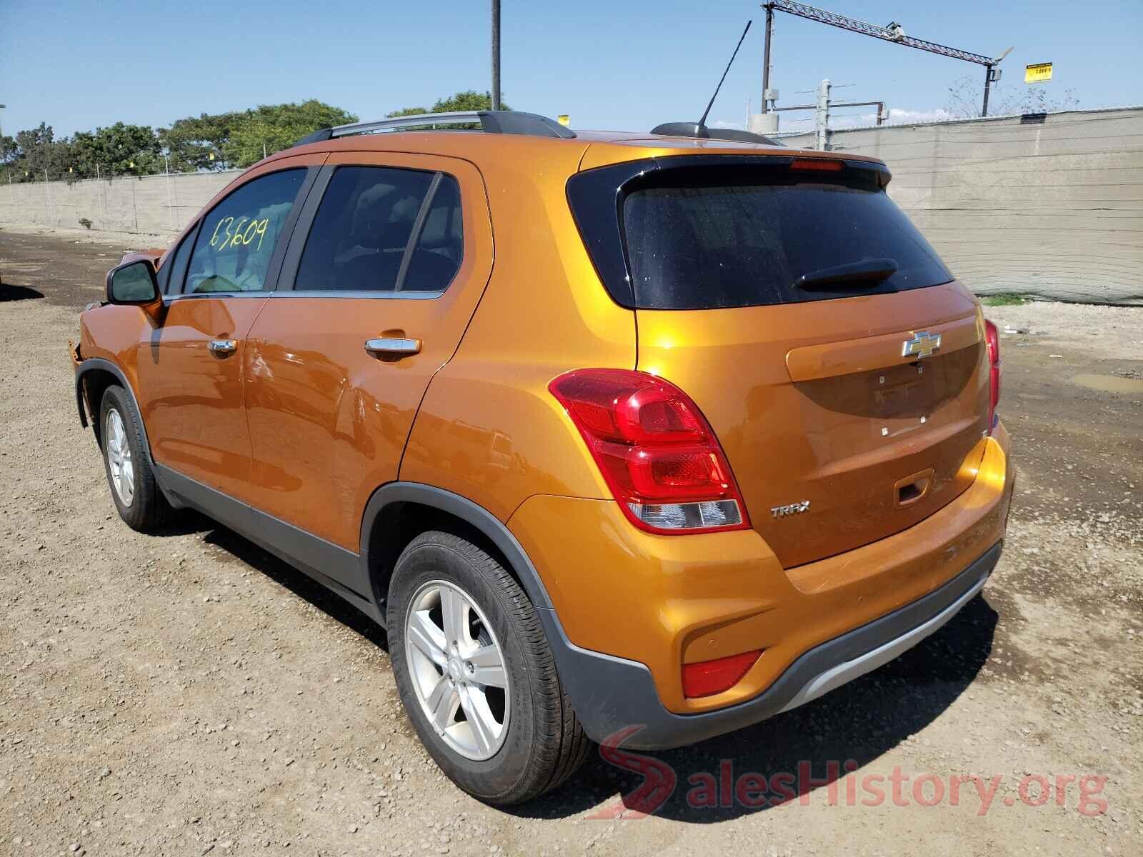 3GNCJLSB3HL157439 2017 CHEVROLET TRAX