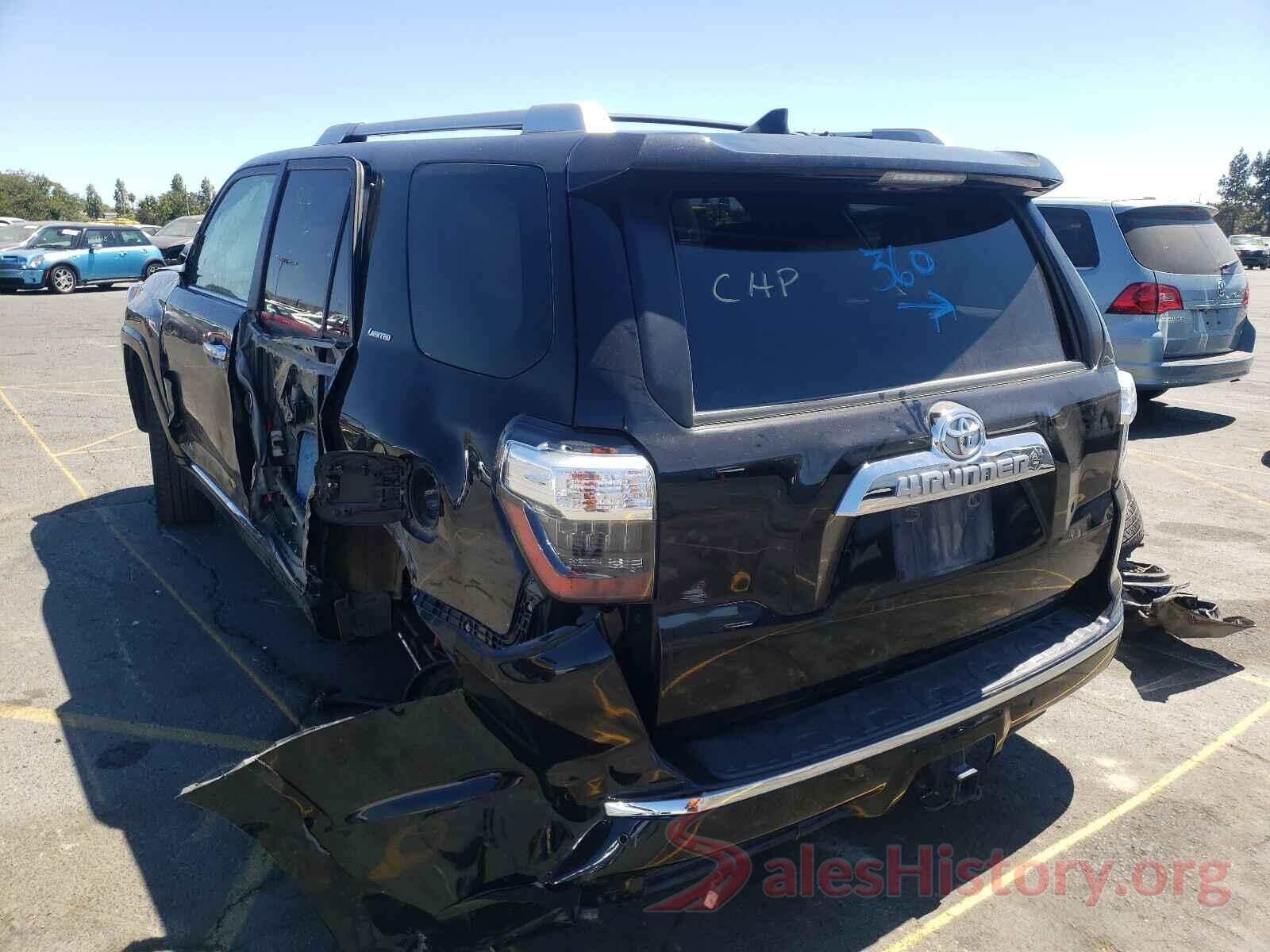 JTEBU5JR2K5703768 2019 TOYOTA 4RUNNER