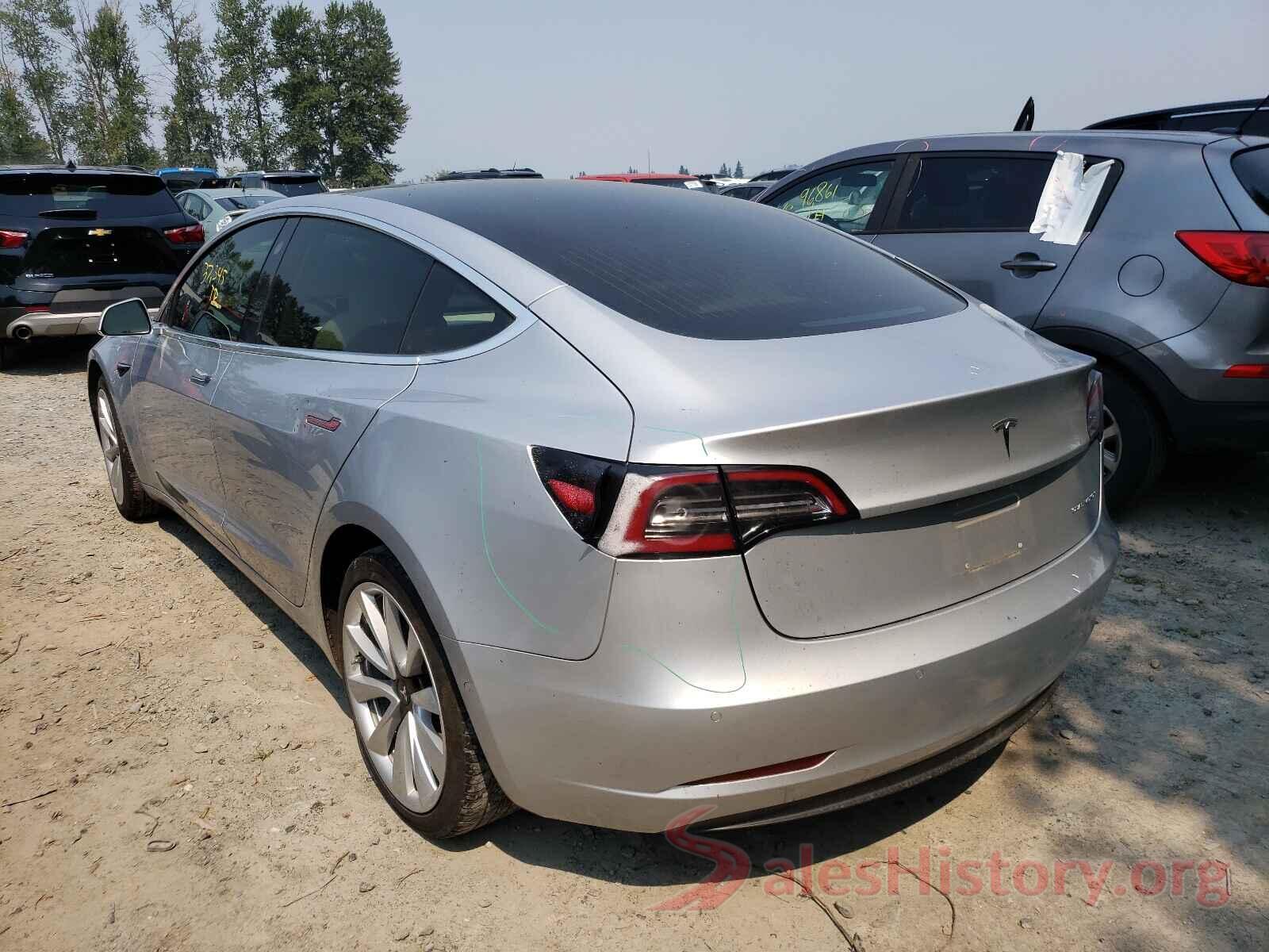 5YJ3E1EB5JF097326 2018 TESLA MODEL 3