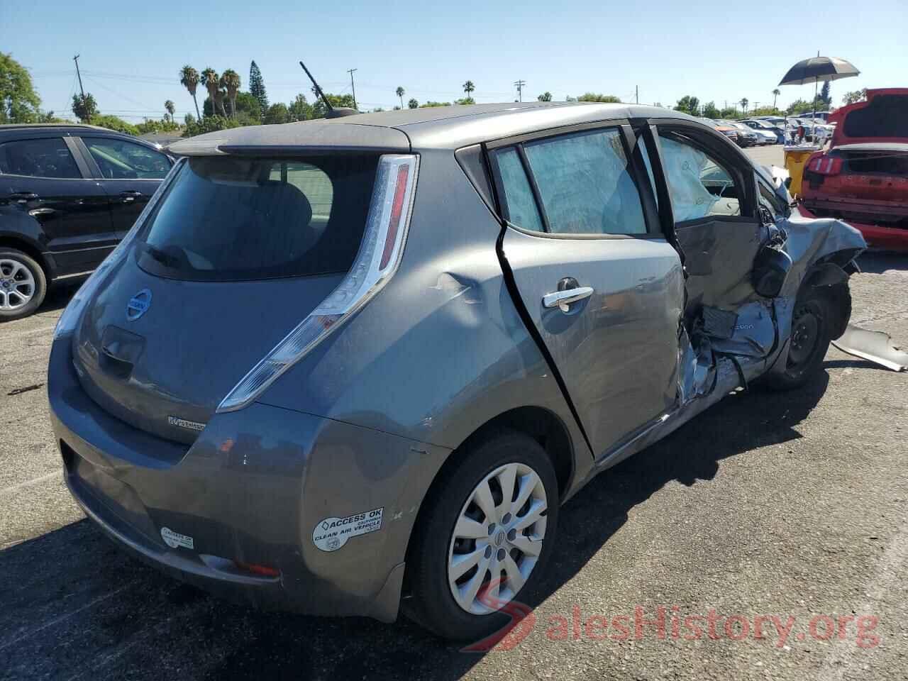 1N4AZ0CP2GC306165 2016 NISSAN LEAF