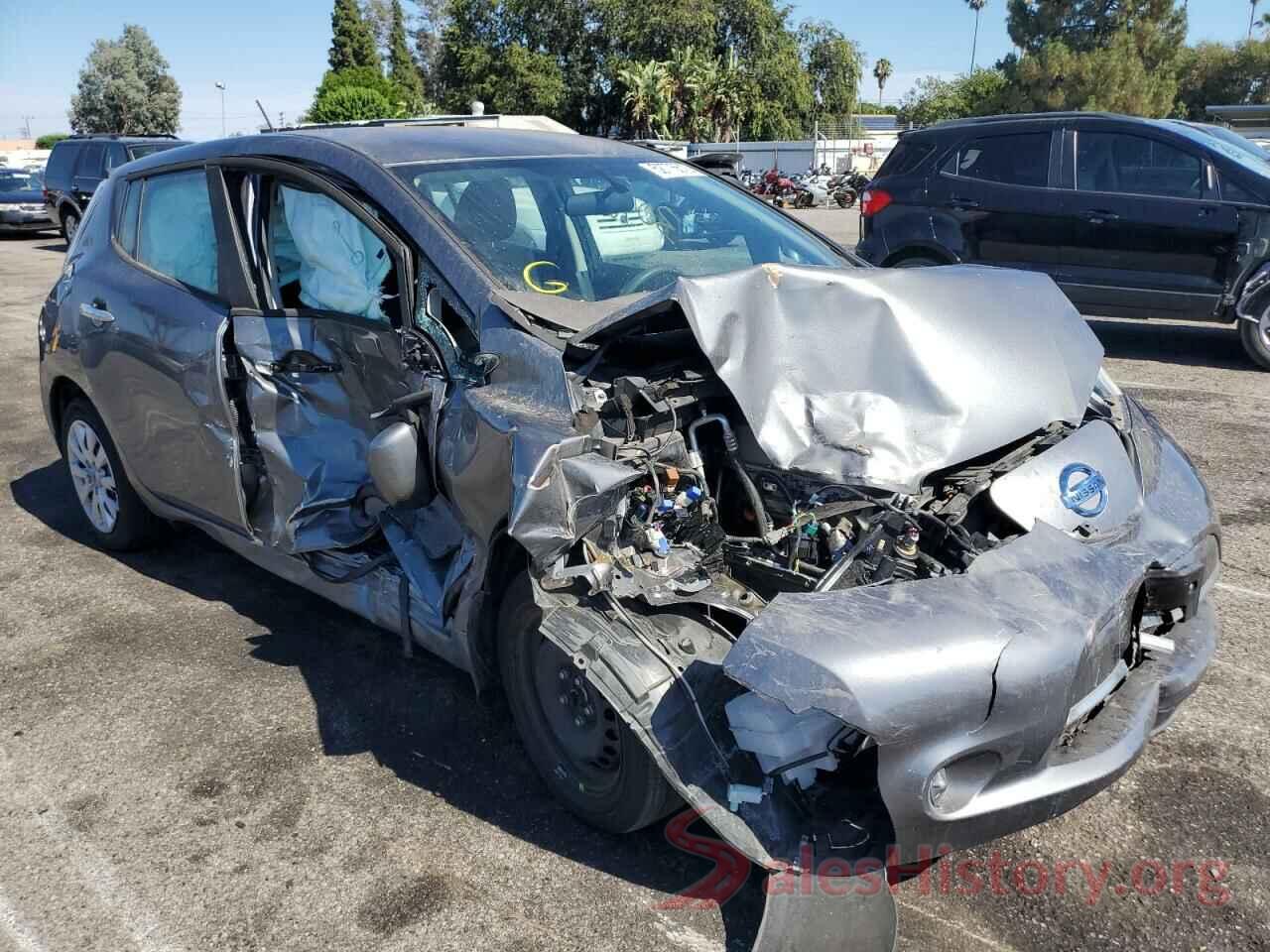 1N4AZ0CP2GC306165 2016 NISSAN LEAF