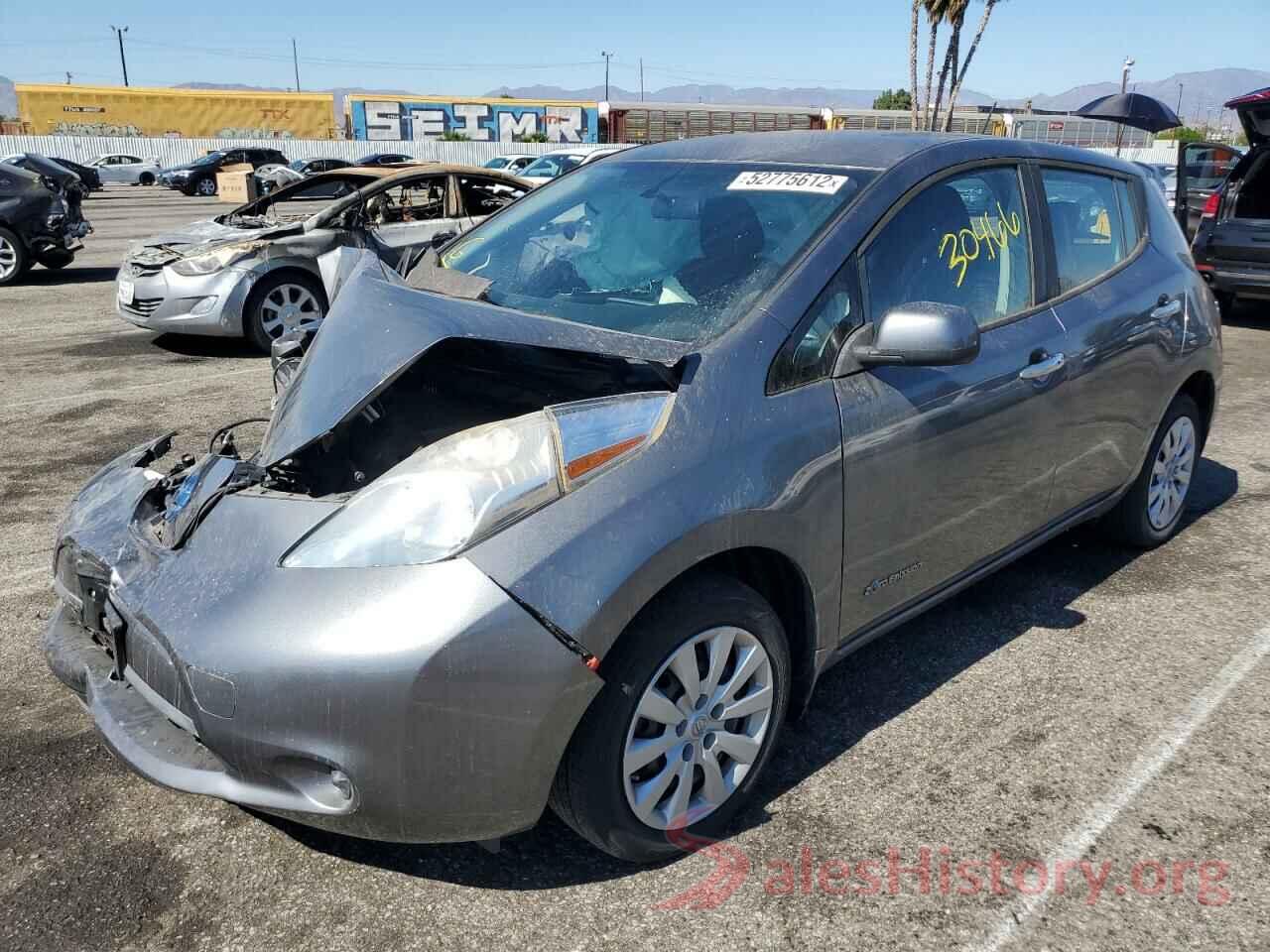 1N4AZ0CP2GC306165 2016 NISSAN LEAF