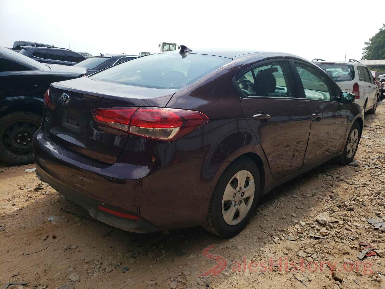 3KPFK4A77HE083940 2017 KIA FORTE