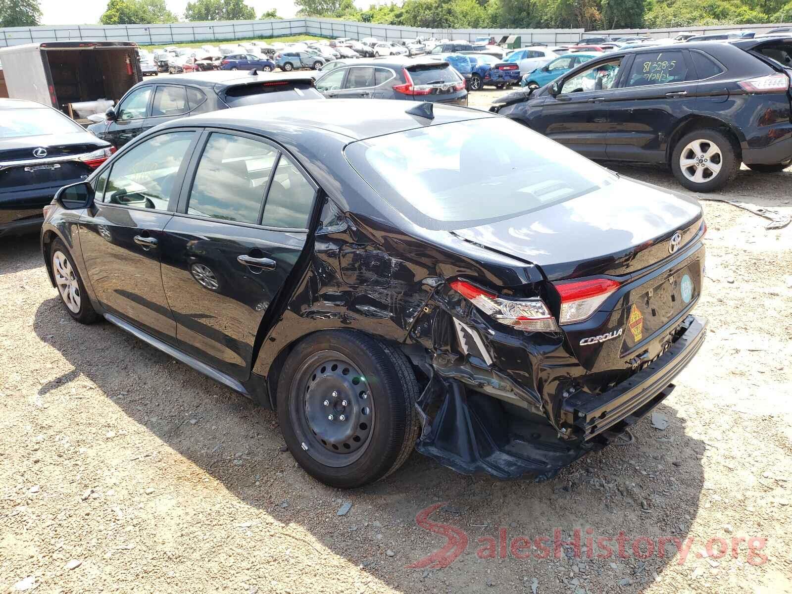 JTDEPMAE2MJ119221 2021 TOYOTA COROLLA