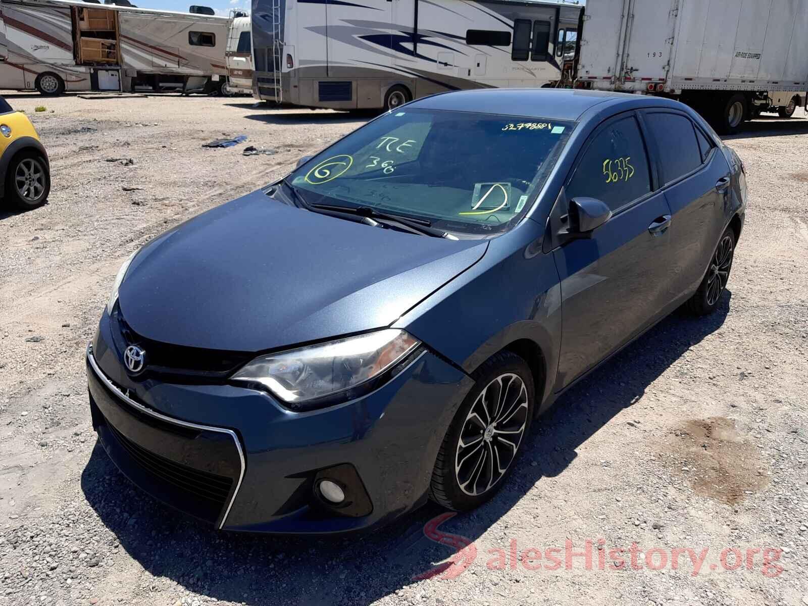 2T1BURHE4GC721584 2016 TOYOTA COROLLA