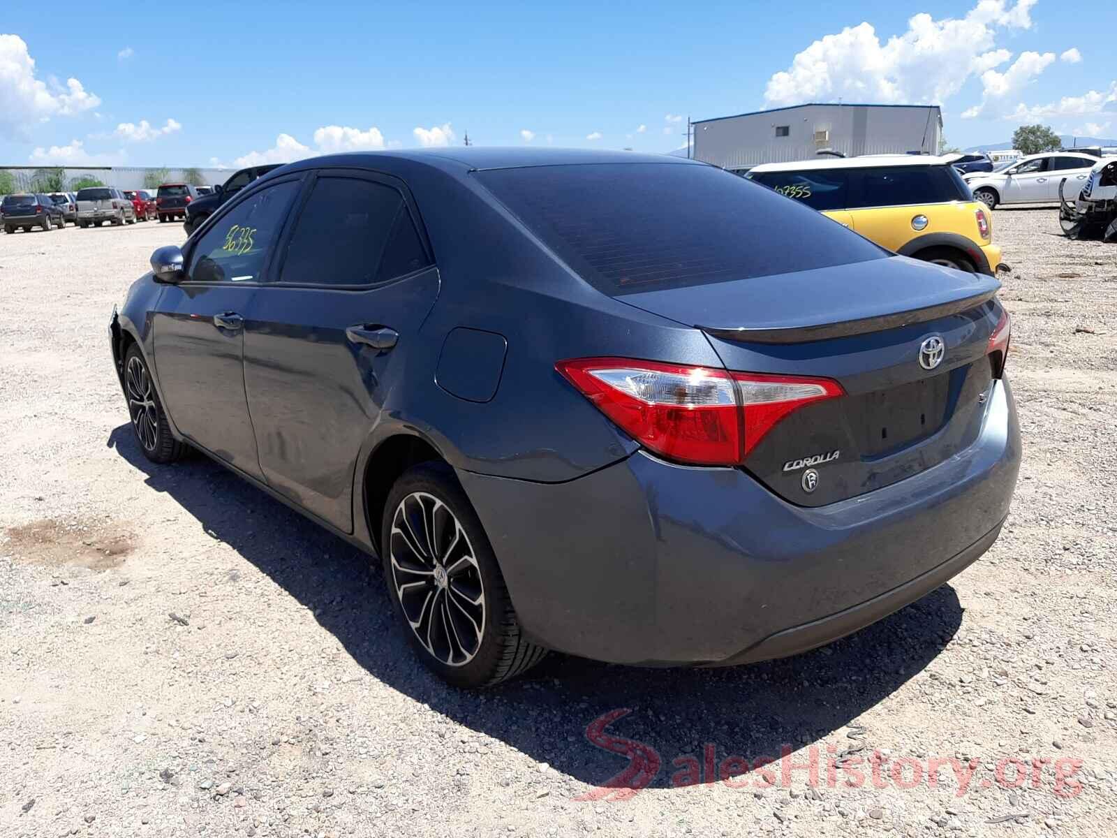 2T1BURHE4GC721584 2016 TOYOTA COROLLA