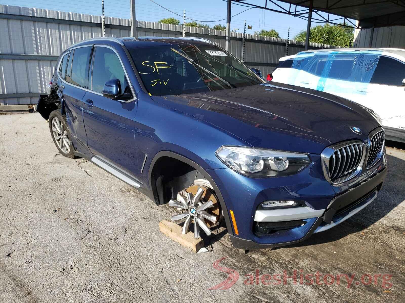 5UXTR7C55KLR45898 2019 BMW X3