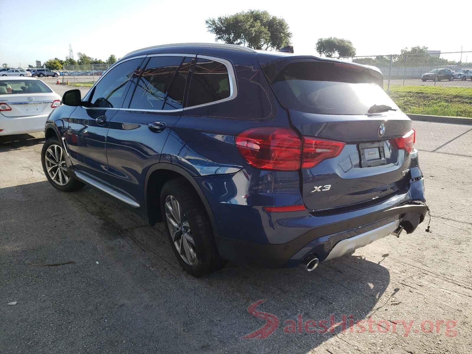 5UXTR7C55KLR45898 2019 BMW X3