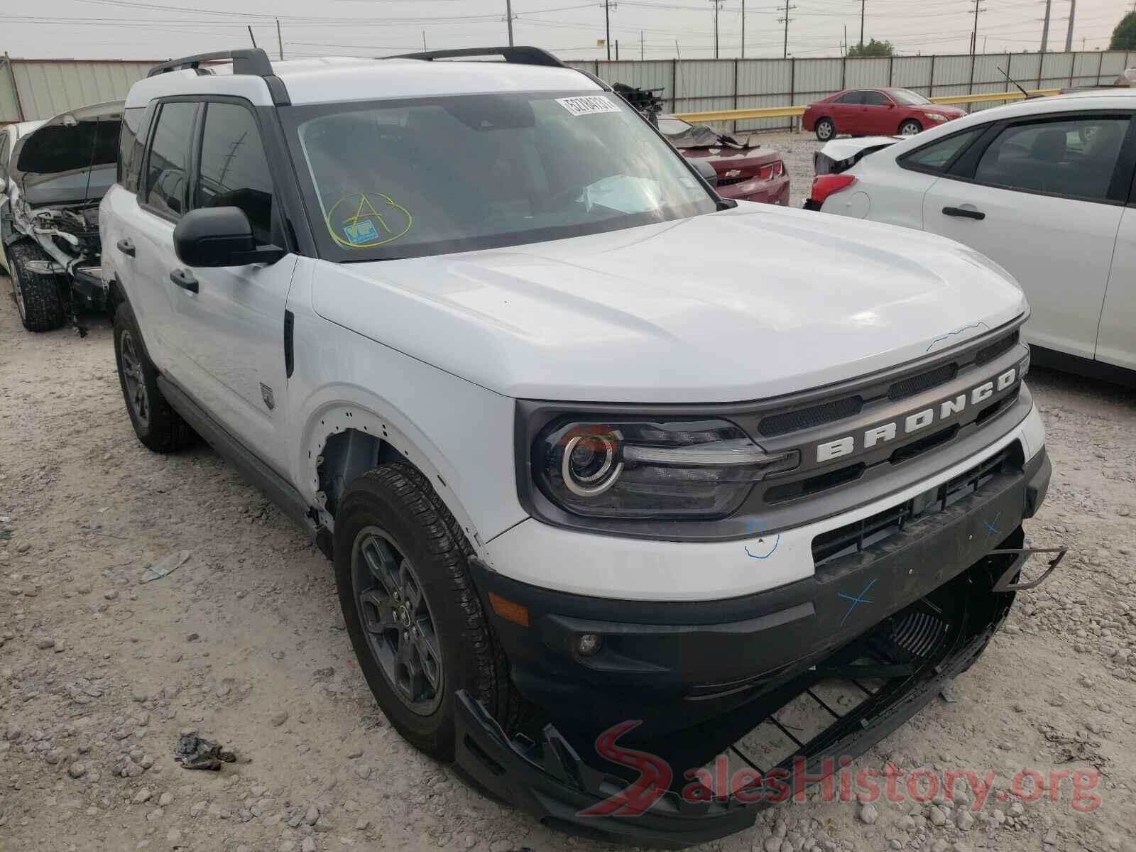 3FMCR9B67MRA15590 2021 FORD BRONCO